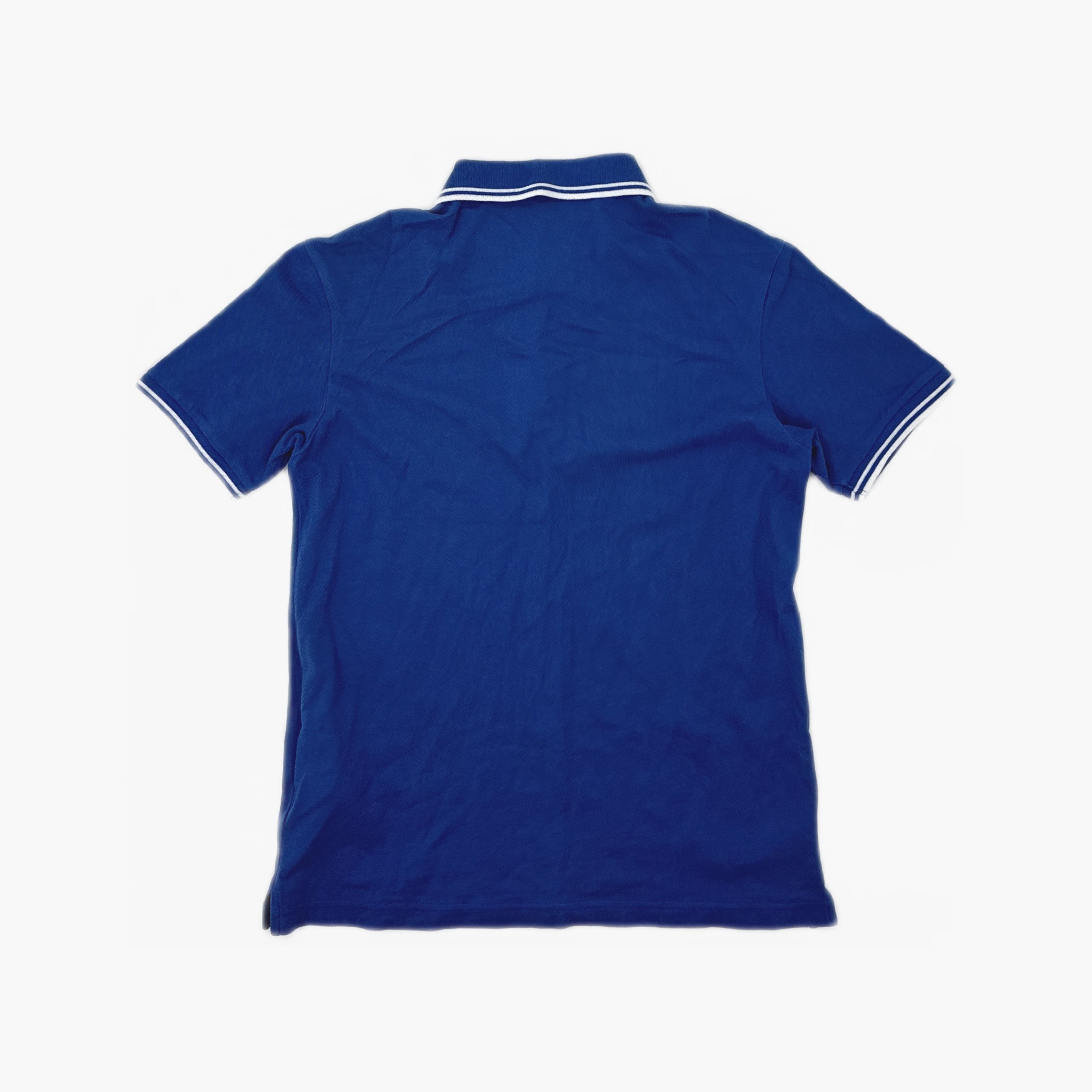 Prada Prada Logo Patch Polo Shirt Blue Size M Size US M / EU 48-50 / 2 - 2 Thumbnail