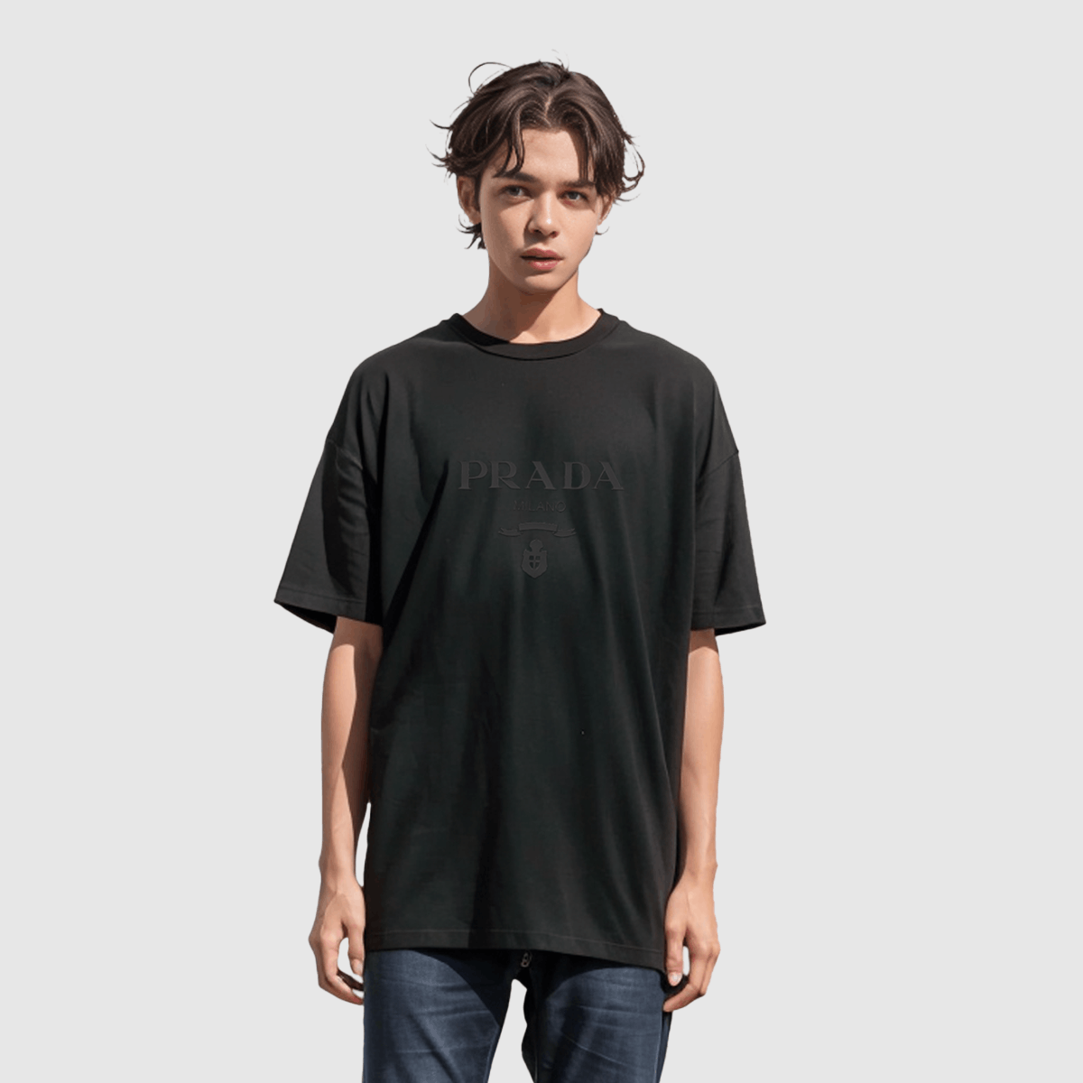Prada Prada Logo Print T-Shirt Size M Size US M / EU 48-50 / 2 - 7 Thumbnail
