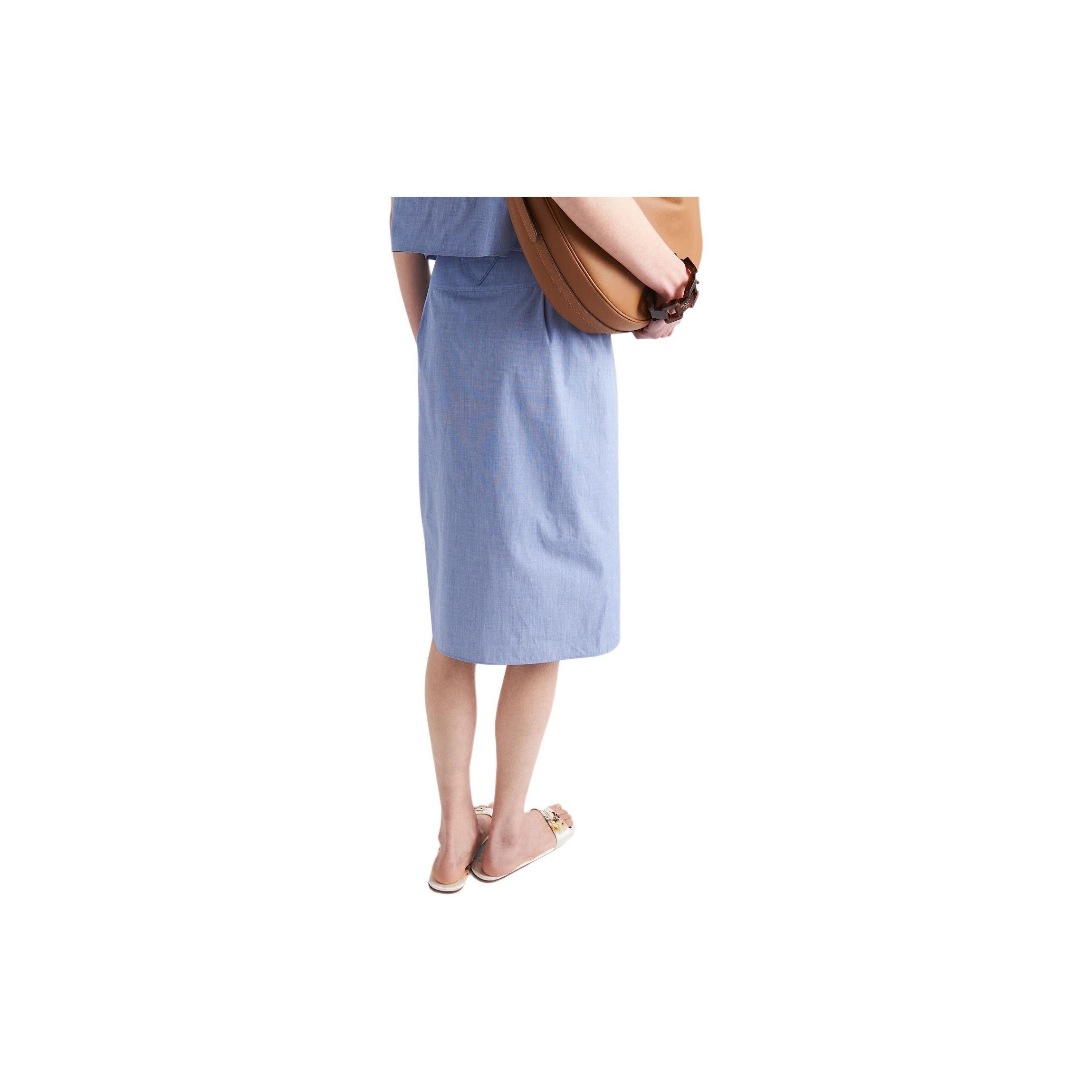 Prada Prada Button Down Midi Skirt Size 40 Size 27" / US 4 / IT 40 - 14 Thumbnail