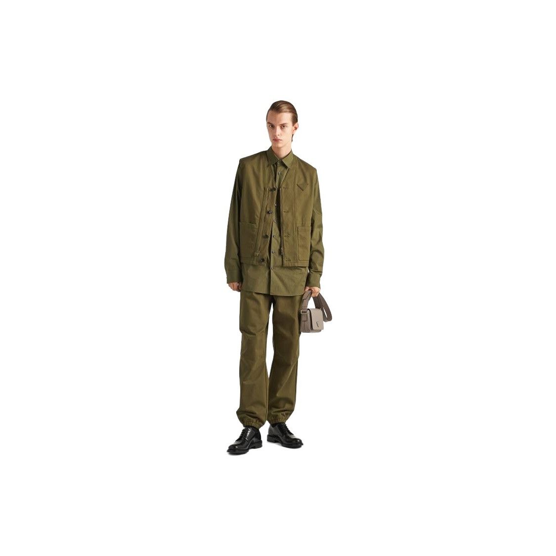 Prada Prada Herringbone Cotton Casual Pants Size 52 Size US 36 / EU 52 - 6 Thumbnail