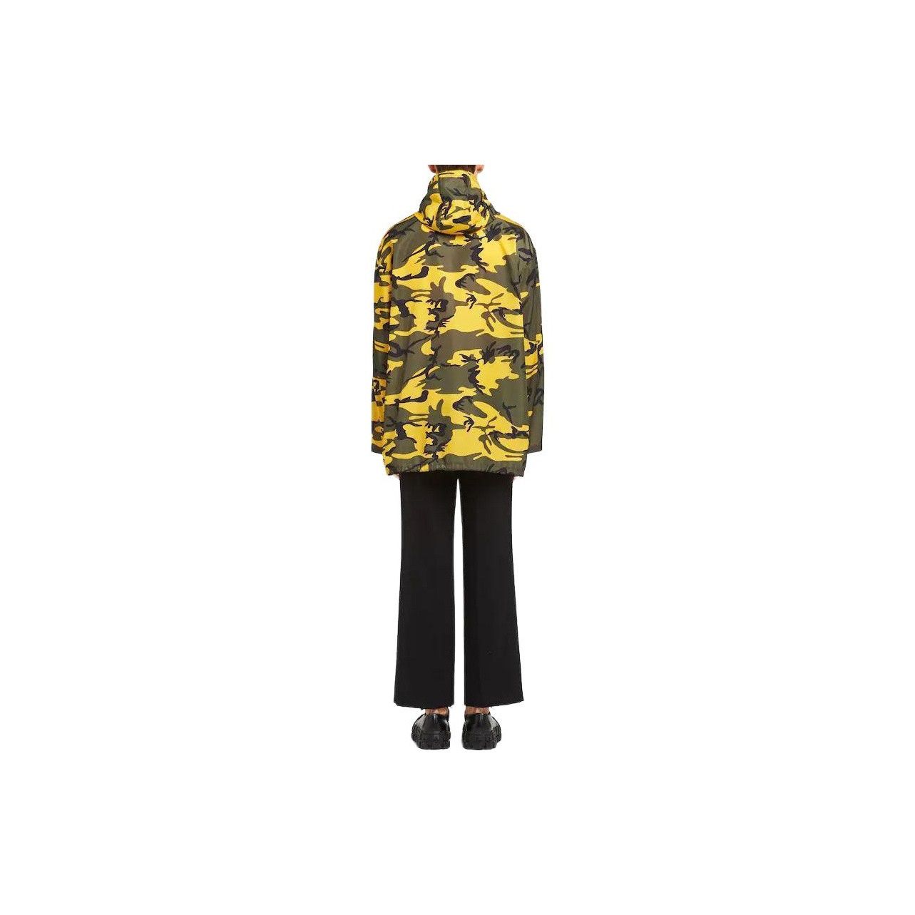 Prada Prada Camo Hooded Jacket Size L Size US L / EU 52-54 / 3 - 9 Thumbnail