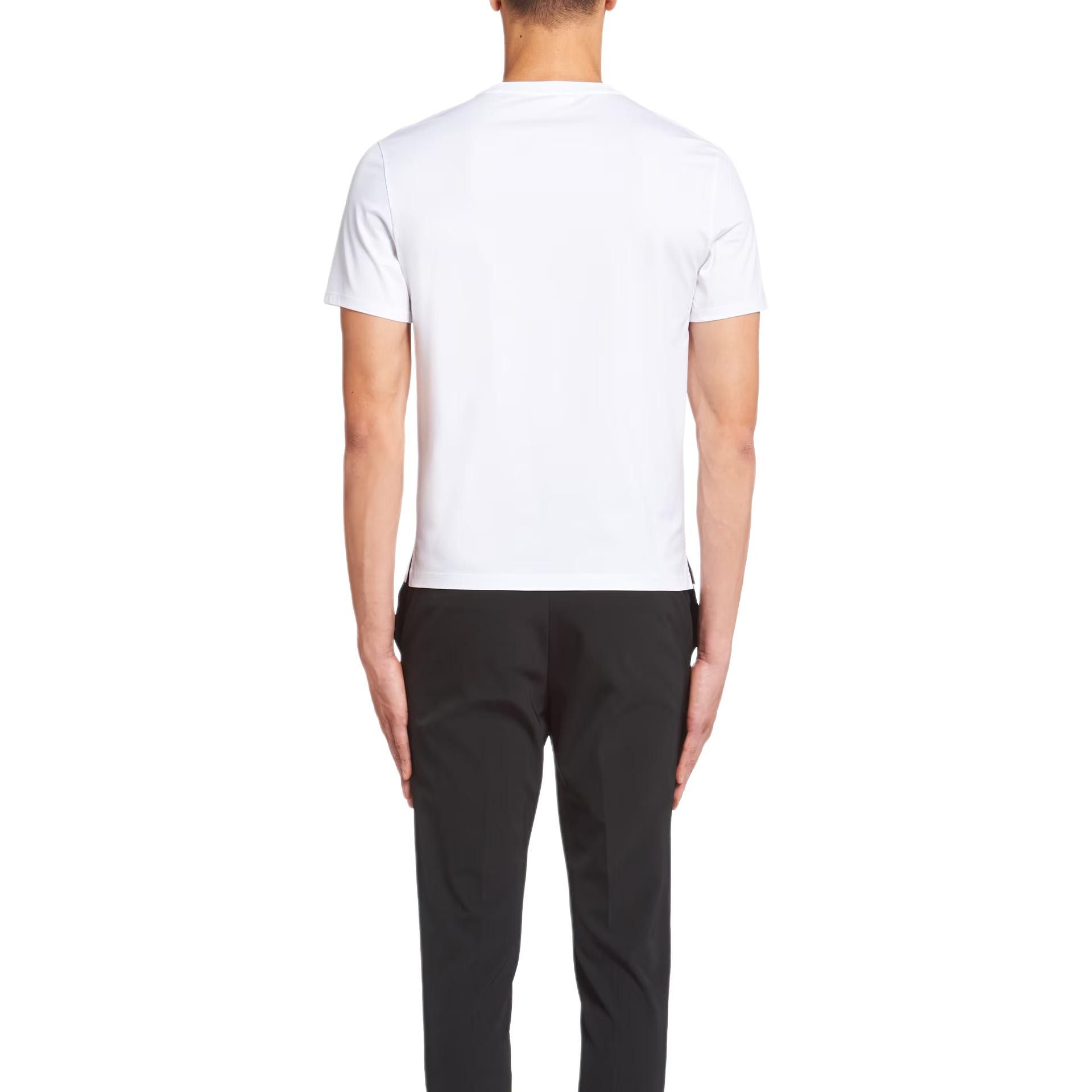 Prada Prada Logo Graphic Polo Shirt Size L Size US L / EU 52-54 / 3 - 8 Thumbnail