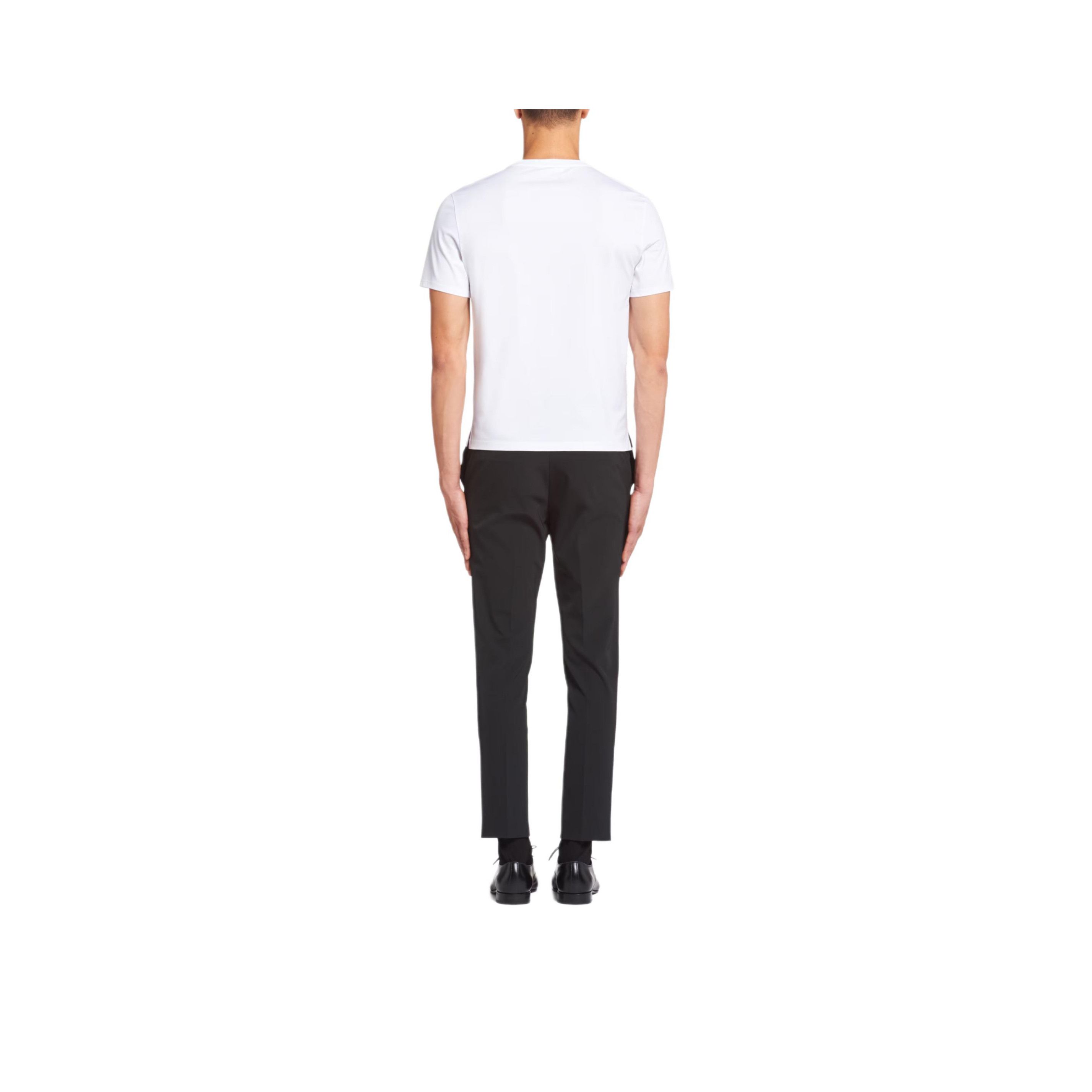 Prada Prada Logo Graphic Polo Shirt Size L Size US L / EU 52-54 / 3 - 9 Thumbnail