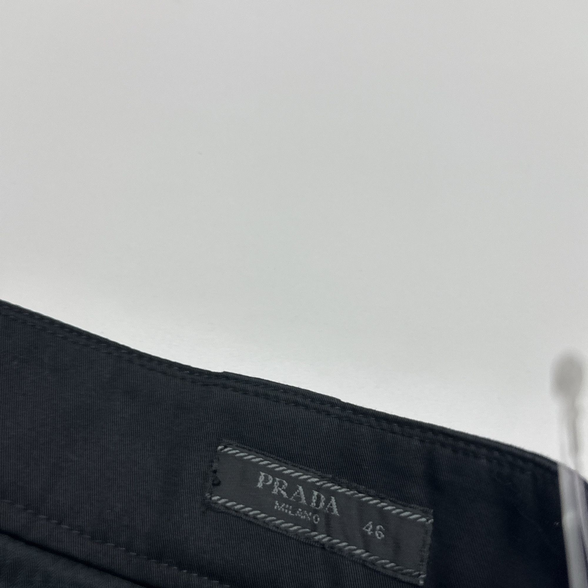 Prada Prada Black Cotton Shorts Size 30 Size US 30 / EU 46 - 5 Thumbnail