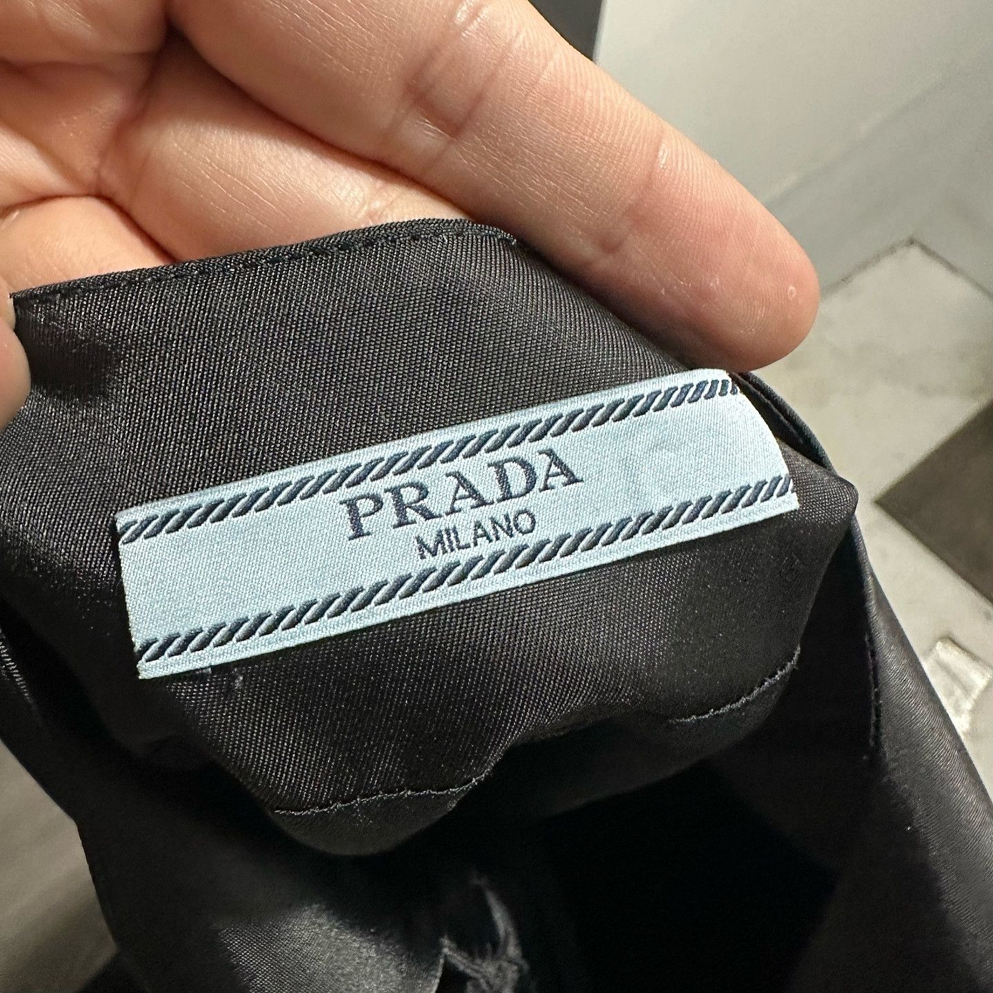 Prada Prada Triangle Logo Mini Dress Size 40 Size S / US 4 / IT 40 - 3 Thumbnail