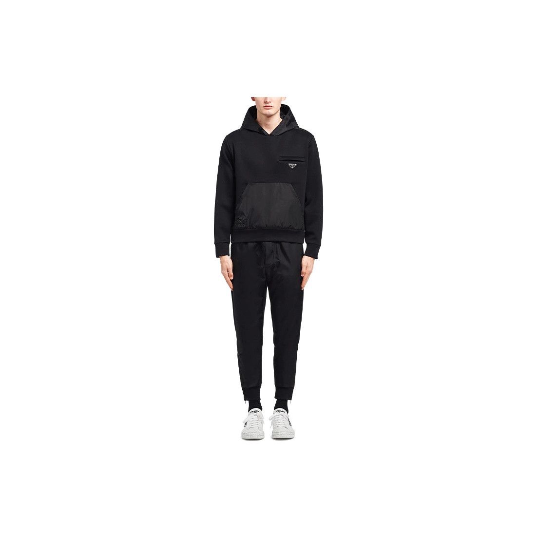 Prada Prada Re-Nylon Hoodie Size L Size US L / EU 52-54 / 3 - 6 Thumbnail