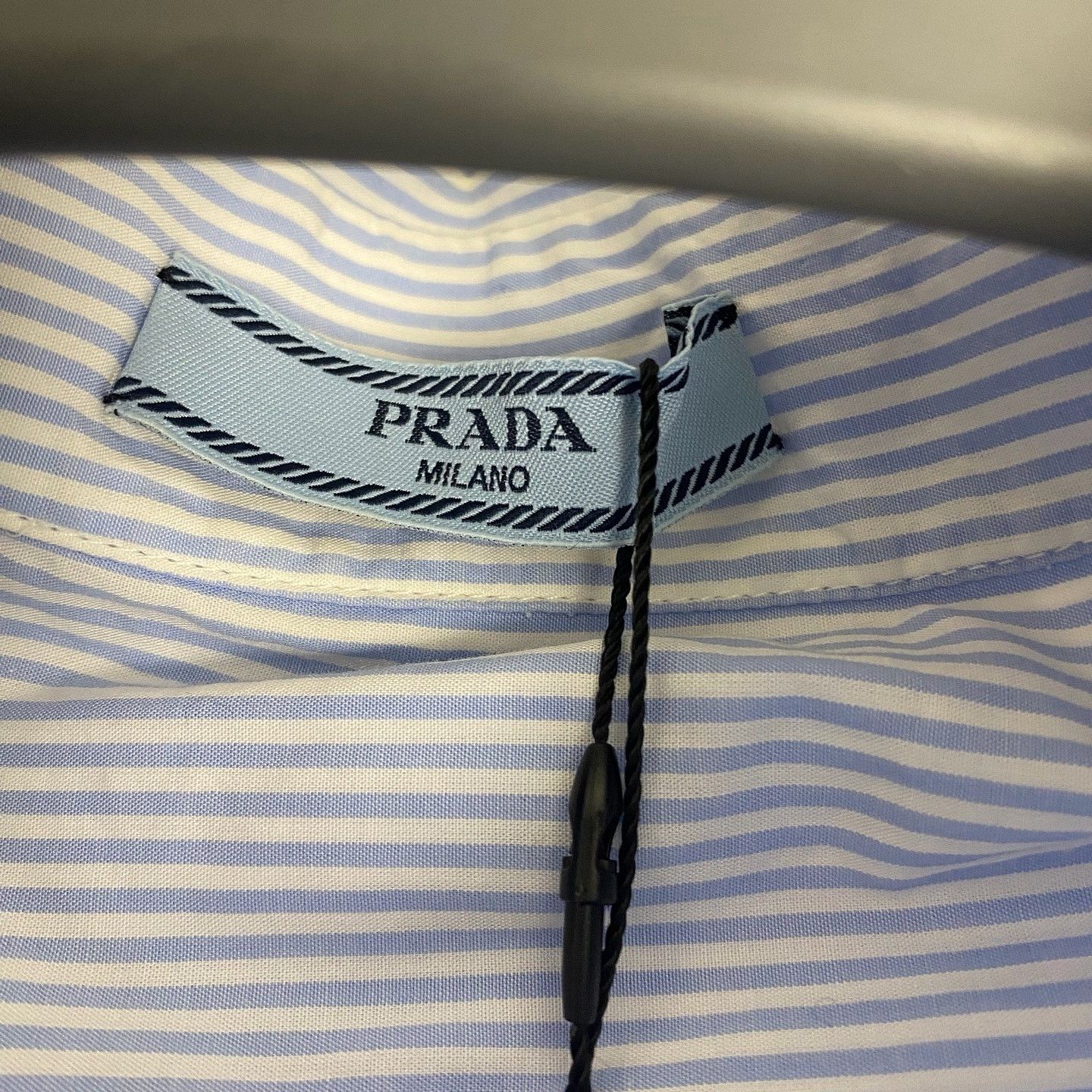 Prada Prada Striped Button Up Shirt Size 36 Size XS / US 0-2 / IT 36-38 - 3 Thumbnail