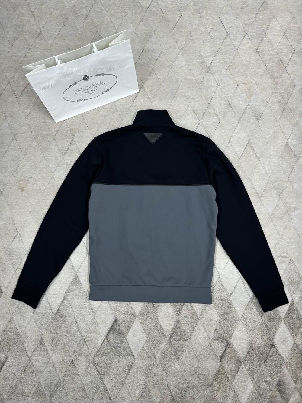 Prada Prada Colorblock Logo Blouson Size S Size US S / EU 44-46 / 1 - 2 Thumbnail