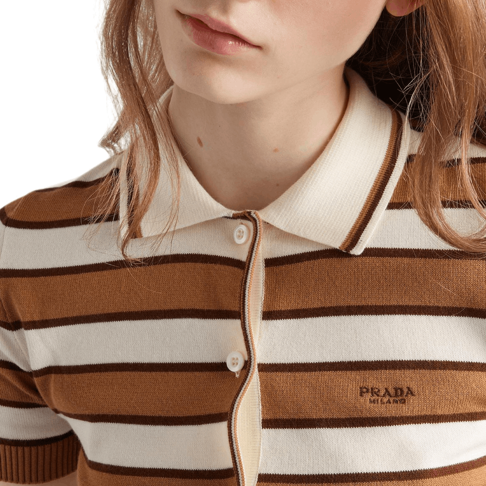 Prada Prada Striped Knit Cardigan Size 42 Size M / US 6-8 / IT 42-44 - 13 Thumbnail