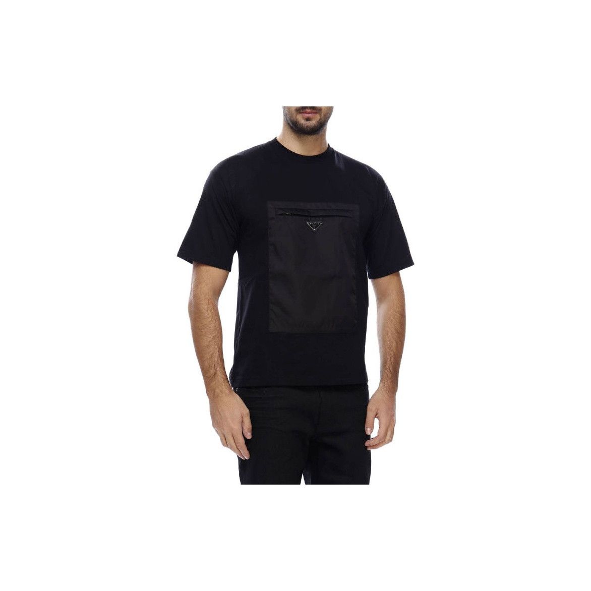 Prada Prada Nylon Pocket Logo T-Shirt Size XL Size US XL / EU 56 / 4 - 6 Thumbnail
