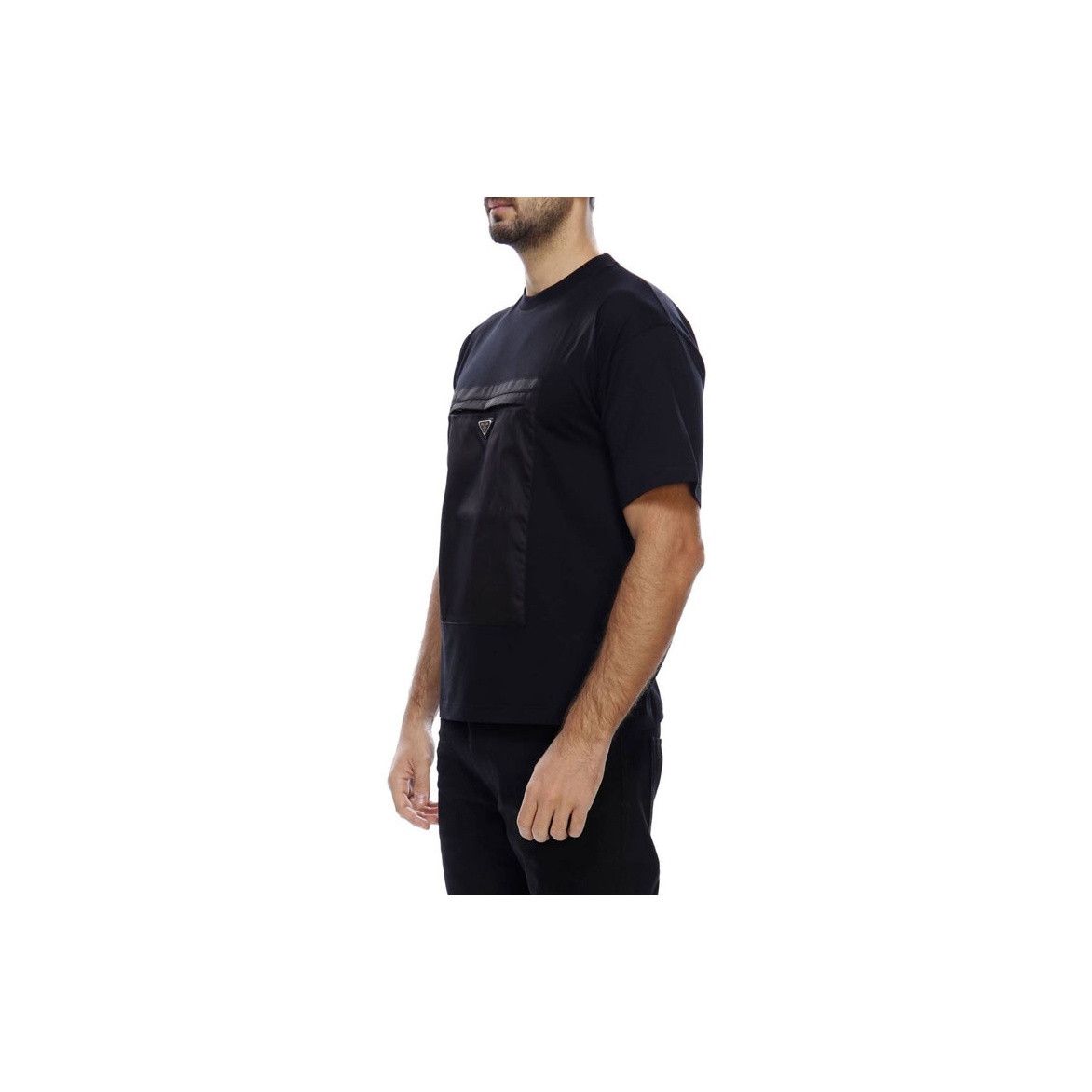 Prada Prada Nylon Pocket Logo T-Shirt Size XL Size US XL / EU 56 / 4 - 8 Thumbnail