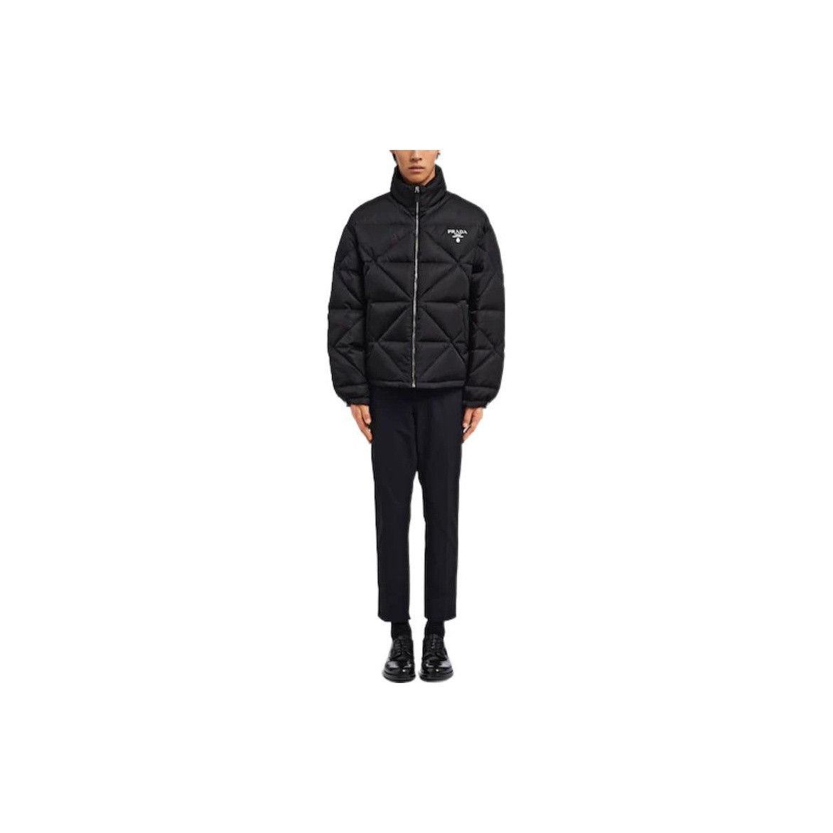 Prada Prada Logo Patch Re-Nylon Puffer Jacket Size M Size US M / EU 48-50 / 2 - 5 Thumbnail