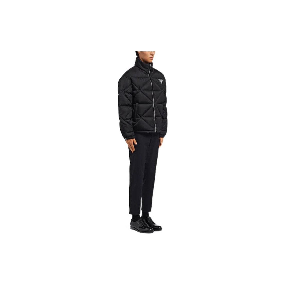 Prada Prada Logo Patch Re-Nylon Puffer Jacket Size M Size US M / EU 48-50 / 2 - 7 Thumbnail
