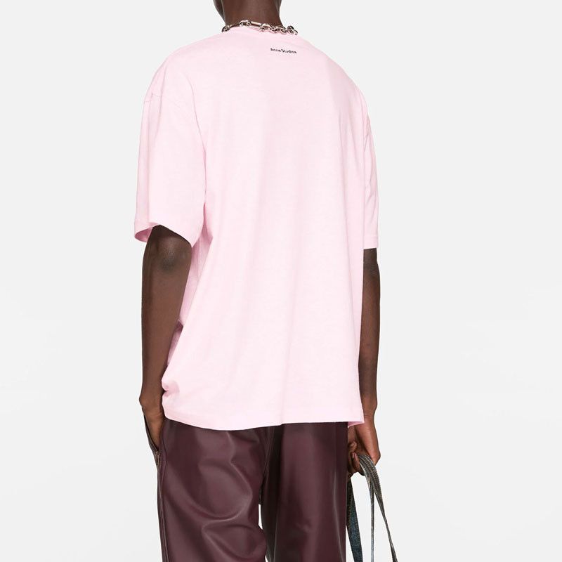 Acne Studios Acne Studios Heart Logo T-Shirt Pink Size S Size US S / EU 44-46 / 1 - 7 Thumbnail