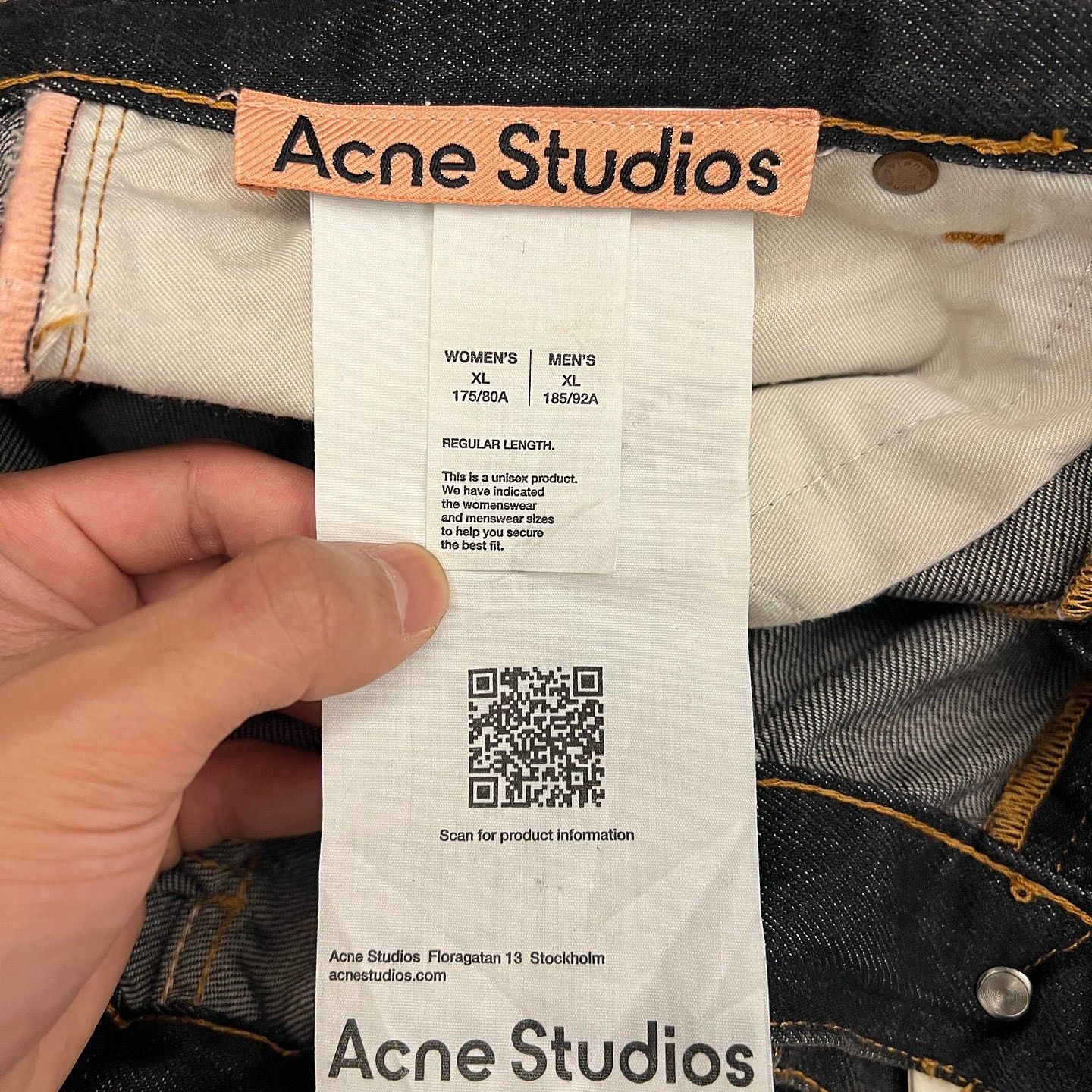 Acne Studios Acne Studios 1981 Trafalgar Washed Denim Jeans Size XL Size US 36 / EU 52 - 3 Thumbnail