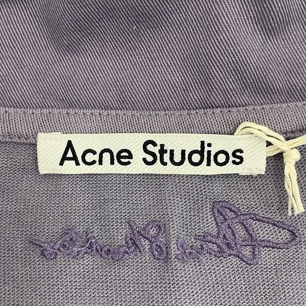 Acne Studios Acne Studios Tie-Dye Long Sleeve Polo Size XXS Size XXS / US 00 / IT 34 - 3 Thumbnail