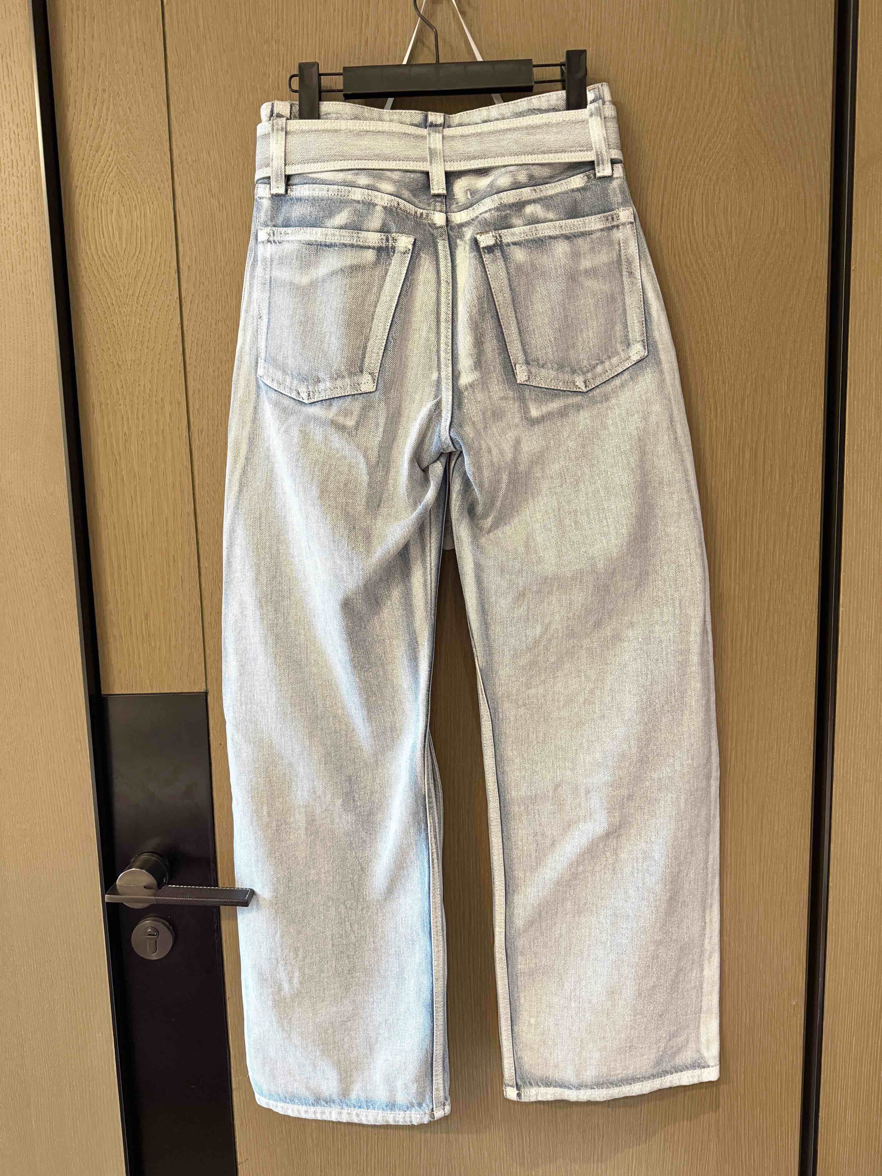 Acne Studios Acne Studios Belted Light Wash Jeans Size 32 Size 24" / US 00 / IT 34 - 2 Thumbnail