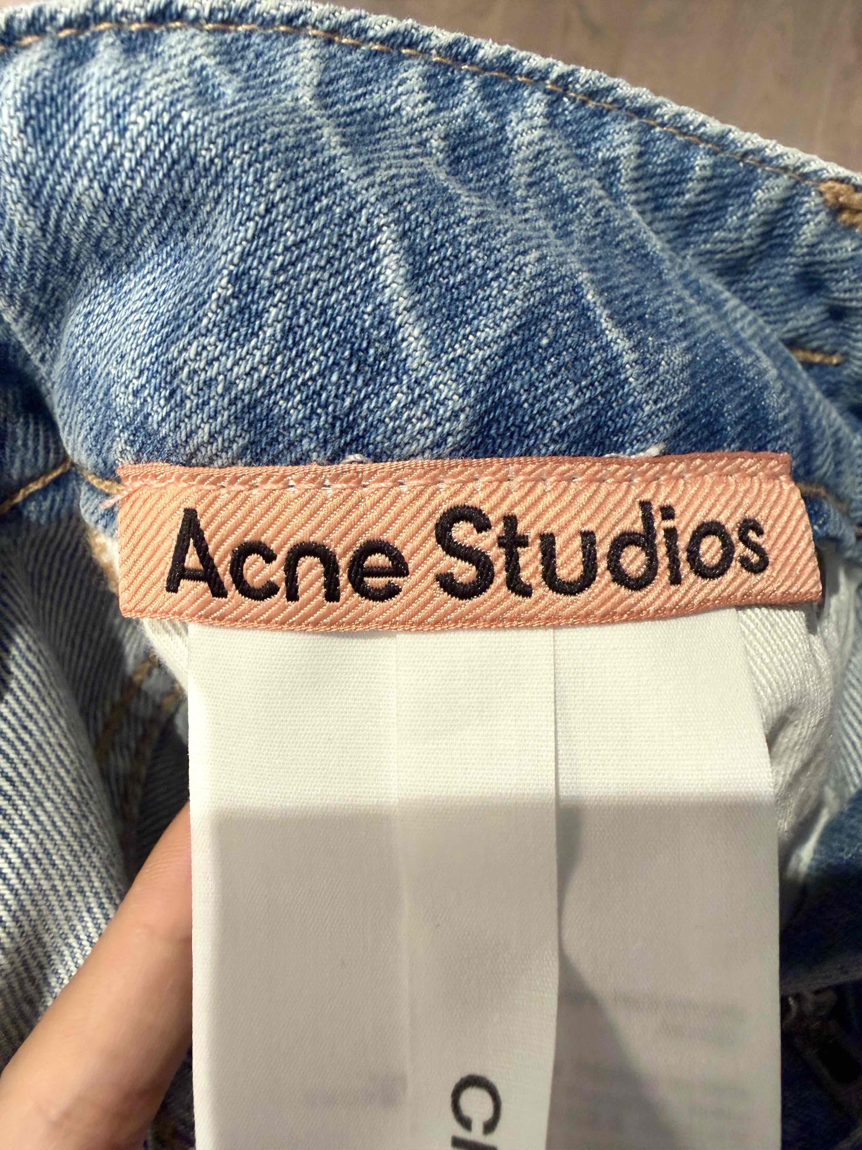 Acne Studios Acne Studios Belted Light Wash Jeans Size 32 Size 24" / US 00 / IT 34 - 3 Thumbnail
