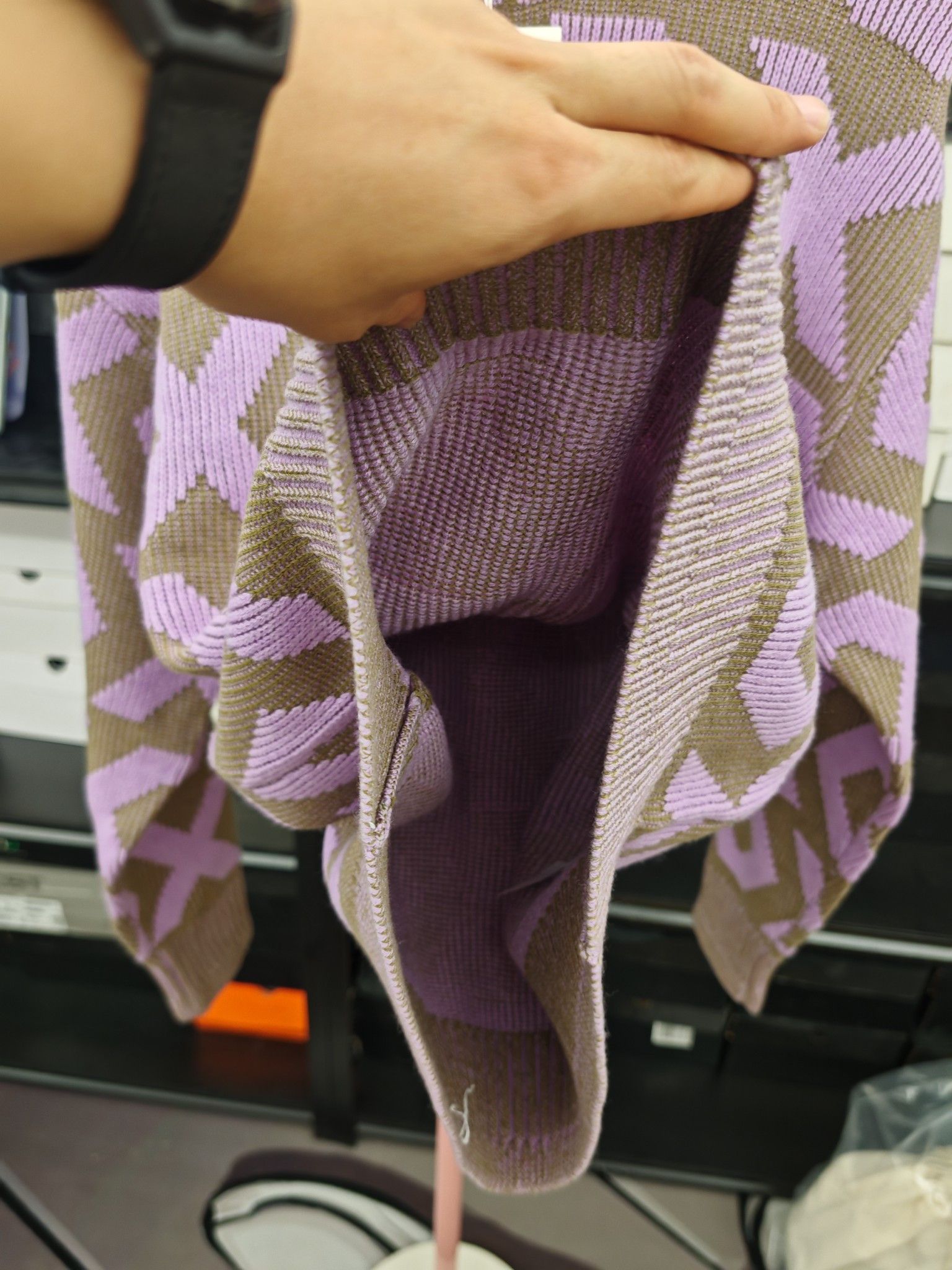 Acne Studios Acne Studios Face Geometric Wool Sweater Size S Size US S / EU 44-46 / 1 - 8 Thumbnail