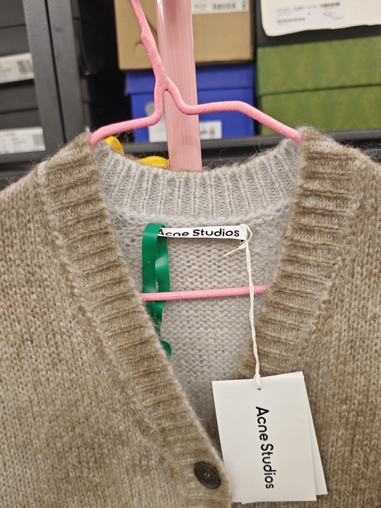 Acne Studios Acne Studios Mohair Blend Cardigan Size XS Size XS / US 0-2 / IT 36-38 - 7 Thumbnail