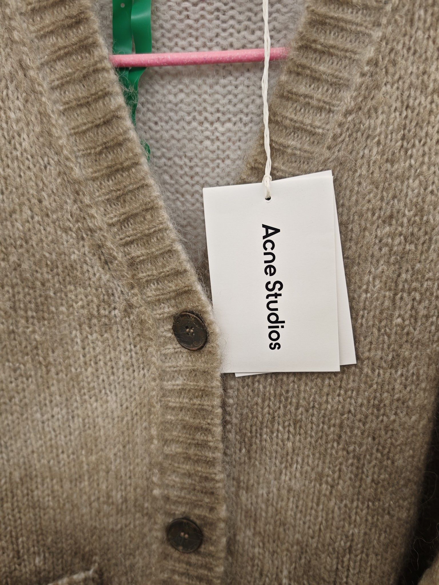Acne Studios Acne Studios Mohair Blend Cardigan Size XS Size XS / US 0-2 / IT 36-38 - 5 Thumbnail