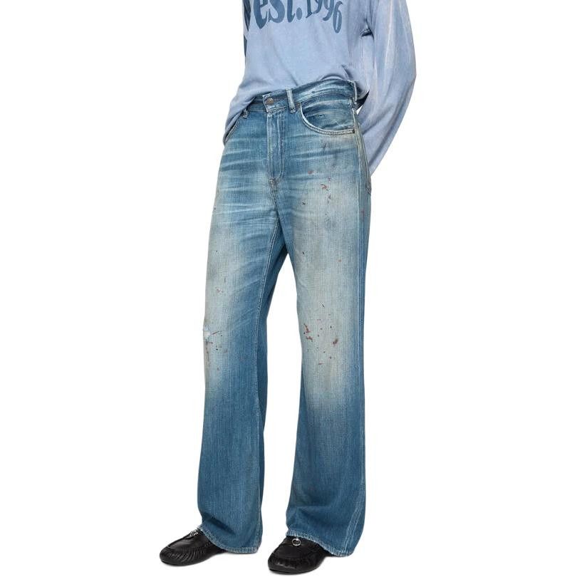 Acne Studios Acne Studios Paint Splatter Jeans Size 24 Size 24" / US 00 / IT 34 - 10 Thumbnail