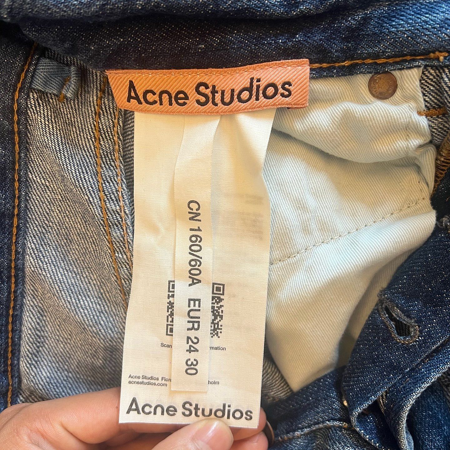 Acne Studios Acne Studios Paint Splatter Jeans Size 24 Size 24" / US 00 / IT 34 - 3 Thumbnail