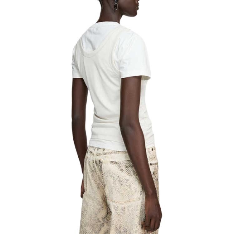 Acne Studios Acne Studios Layered Short Sleeve T-Shirt Size L Size L / US 10 / IT 46 - 7 Thumbnail