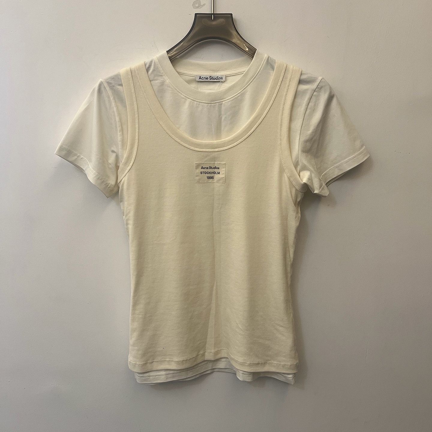 Acne Studios Acne Studios Layered Short Sleeve T-Shirt Size L Size L / US 10 / IT 46 - 6 Thumbnail