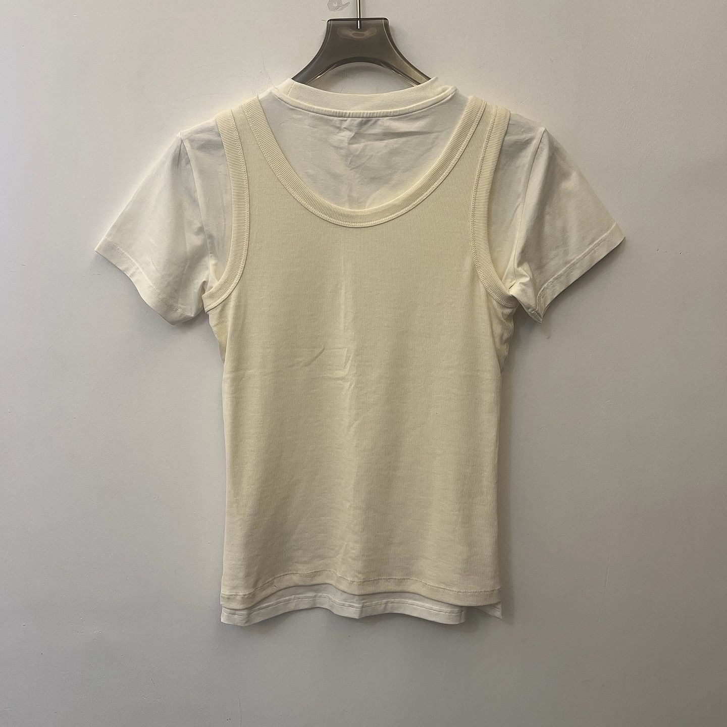 Acne Studios Acne Studios Layered Short Sleeve T-Shirt Size L Size L / US 10 / IT 46 - 2 Thumbnail