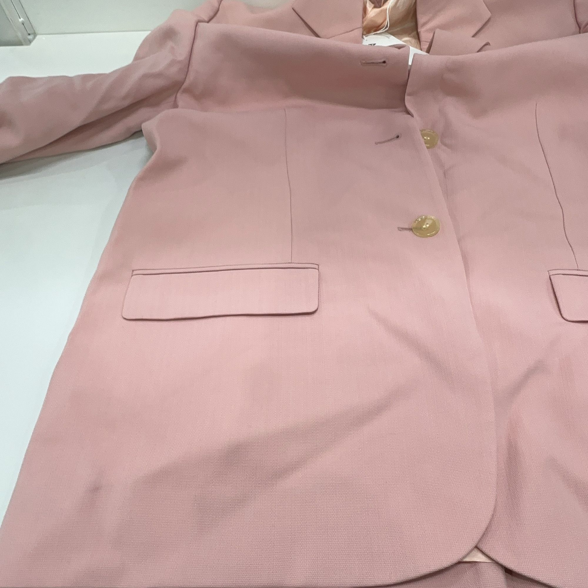 Acne Studios Acne Studios Pink Wool Blend Blazer Size 34 Size XS / US 0-2 / IT 36-38 - 10 Thumbnail