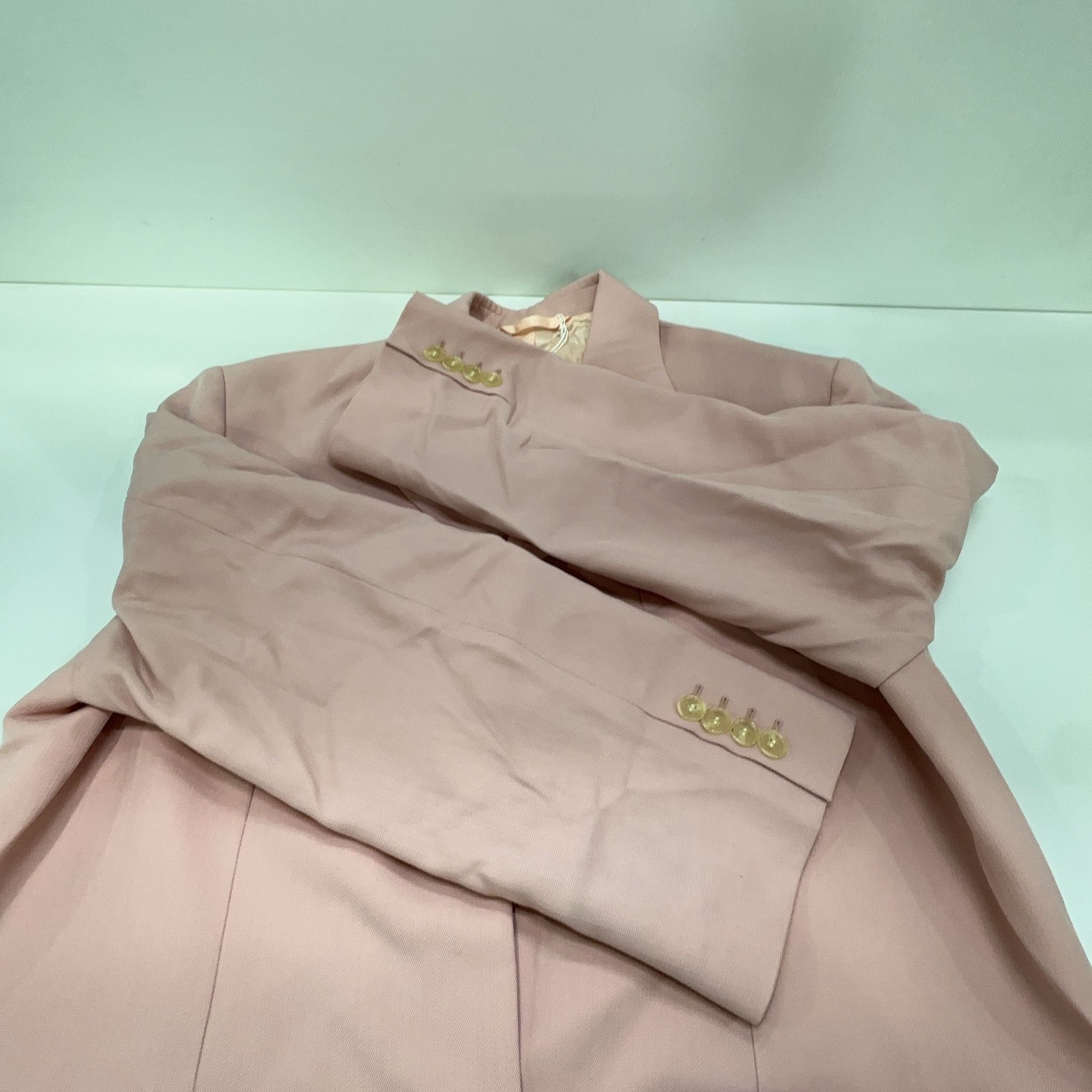 Acne Studios Acne Studios Pink Wool Blend Blazer Size 34 Size XS / US 0-2 / IT 36-38 - 7 Thumbnail