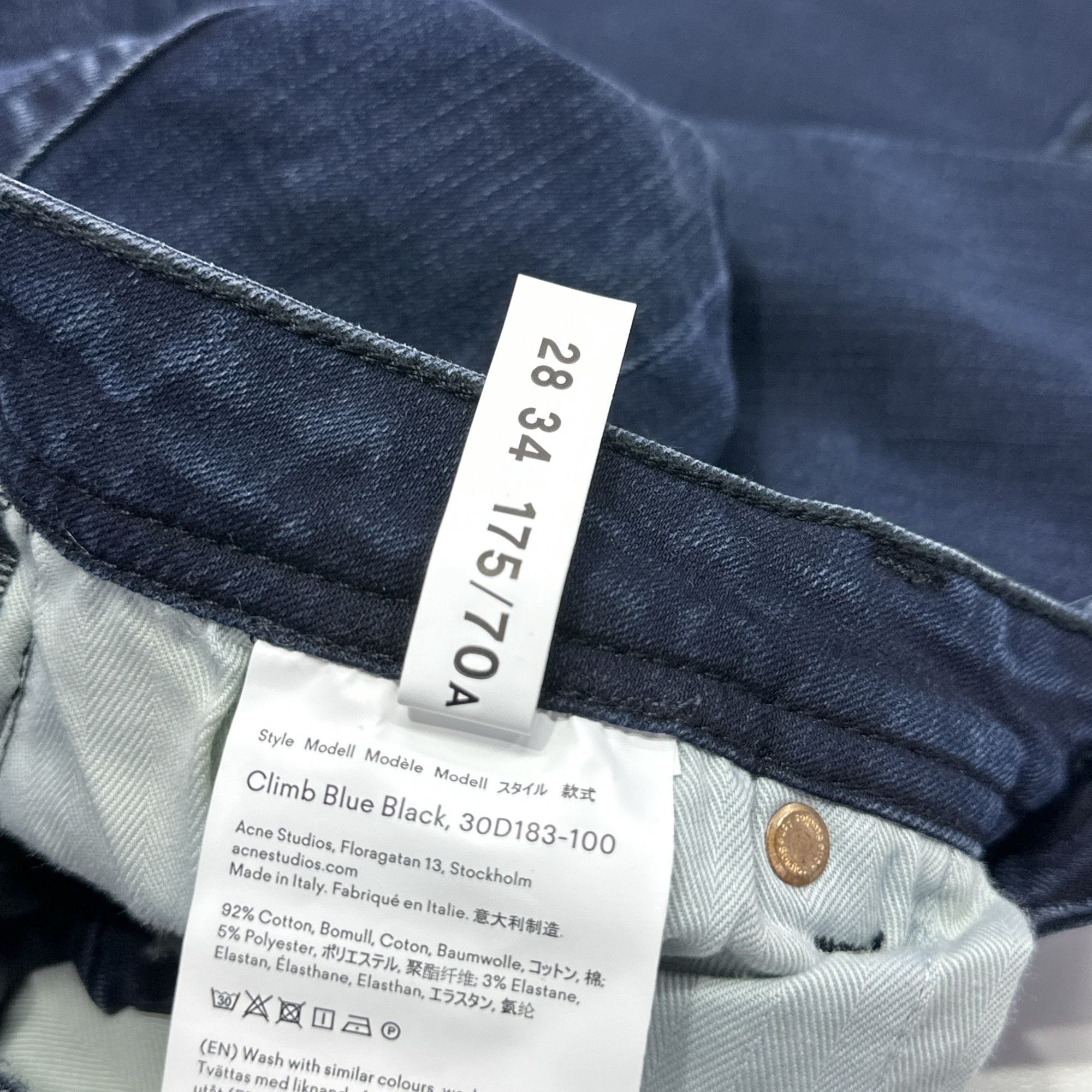 Acne Studios Acne Studios Climb Jeans Size 28 Size 28" / US 6 / IT 42 - 3 Thumbnail