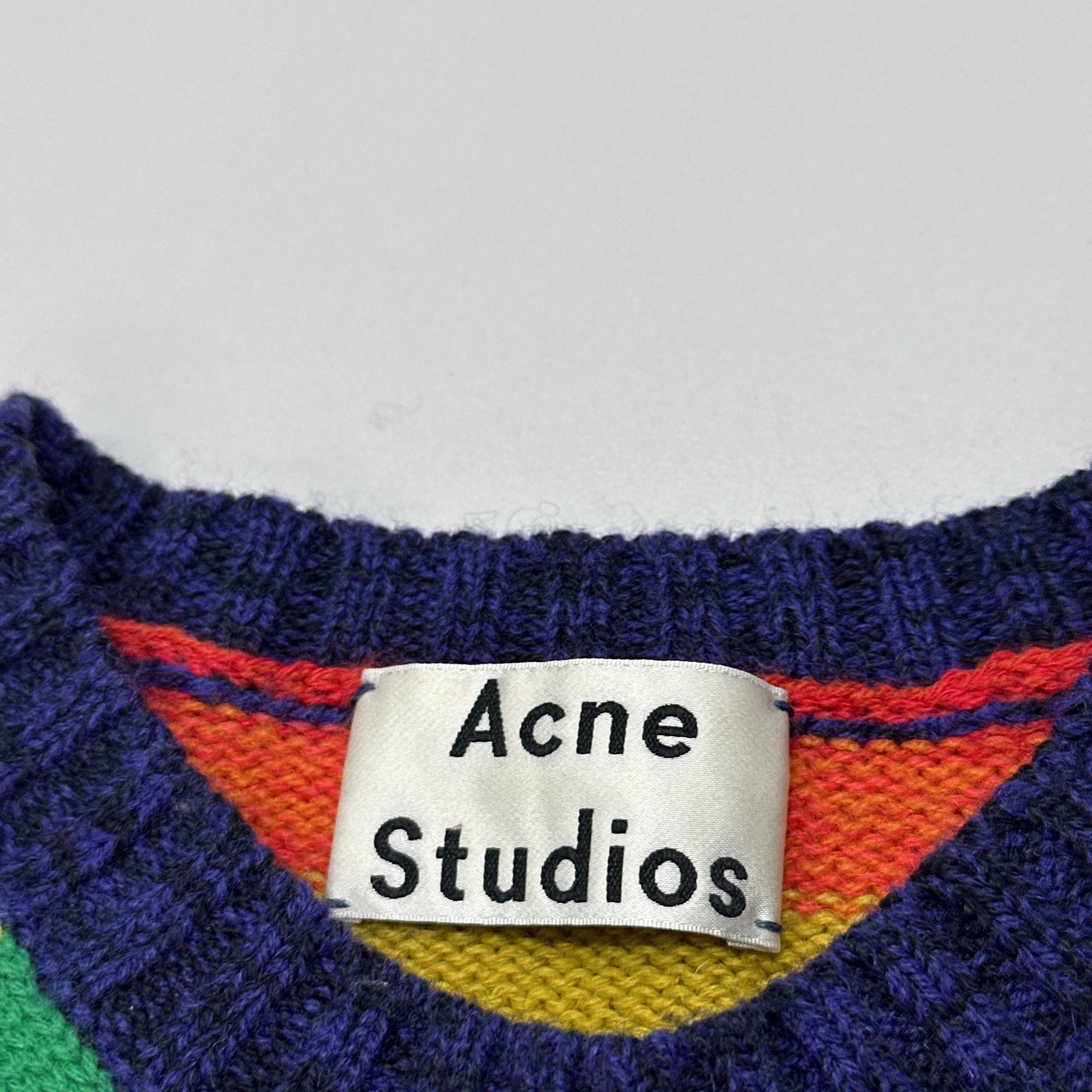 Acne Studios Acne Studios Rainbow Striped Sweater Size XS Size US XS / EU 42 / 0 - 4 Thumbnail