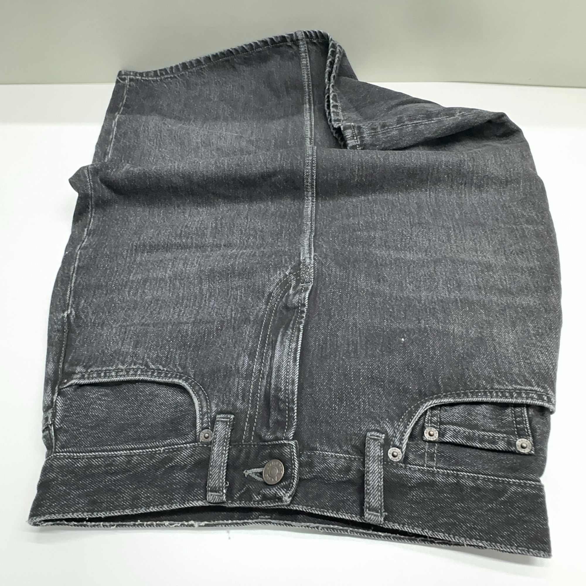 Acne Studios Acne Studios Black Denim Midi Skirt Size 34 Size 24" / US 00 / IT 34 - 6 Thumbnail