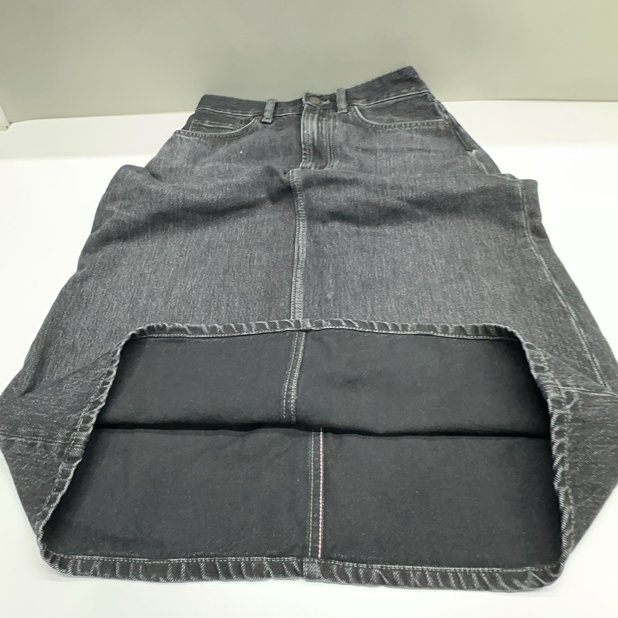 Acne Studios Acne Studios Black Denim Midi Skirt Size 34 Size 24" / US 00 / IT 34 - 8 Thumbnail
