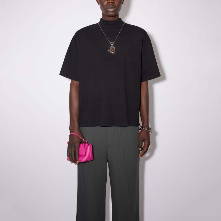 Acne Studios Acne Studios Logo Collar T-Shirt Size M Size US M / EU 48-50 / 2 - 13 Thumbnail