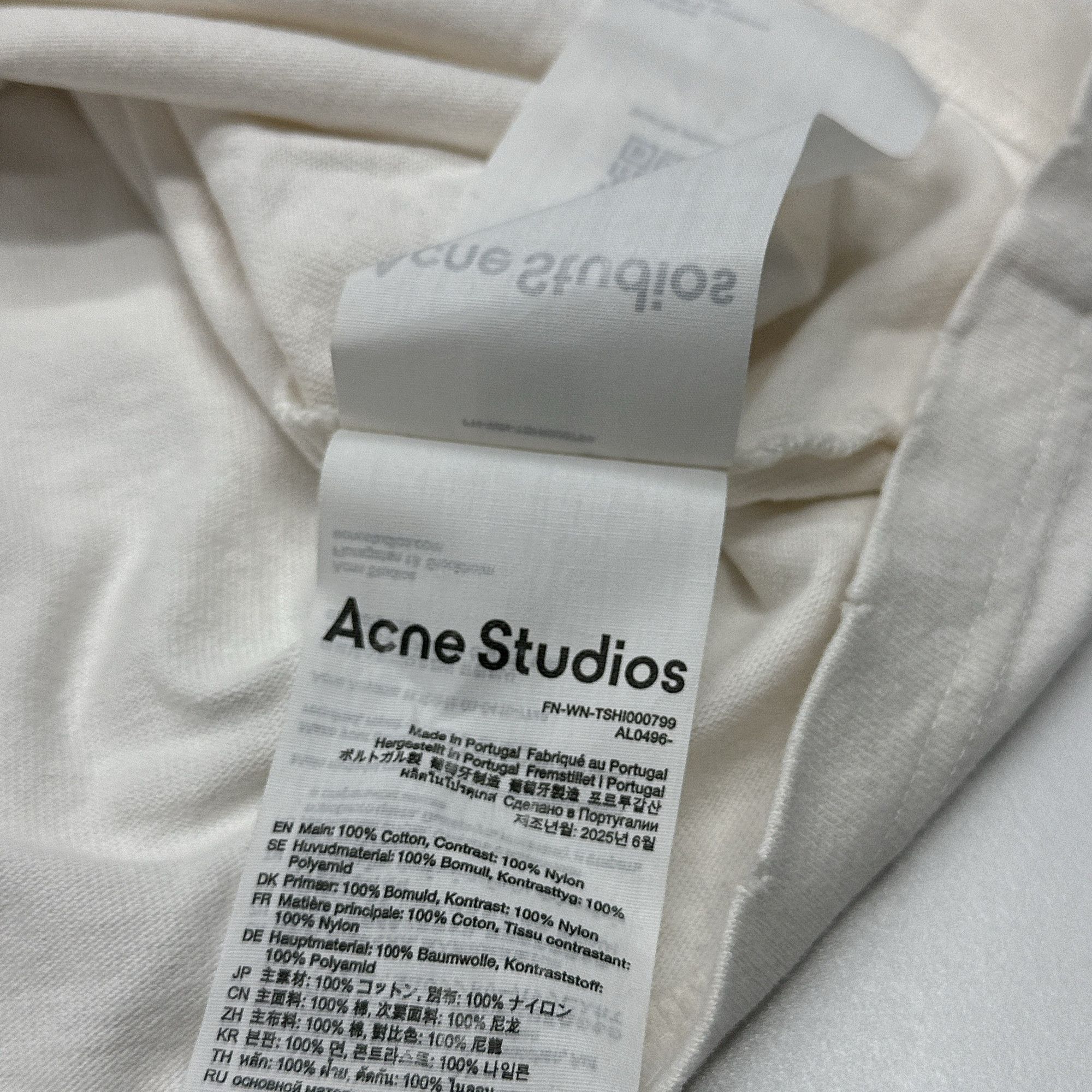 Acne Studios Acne Studios Stockholm Print Long Sleeve T-Shirt S Size S / US 4 / IT 40 - 4 Thumbnail