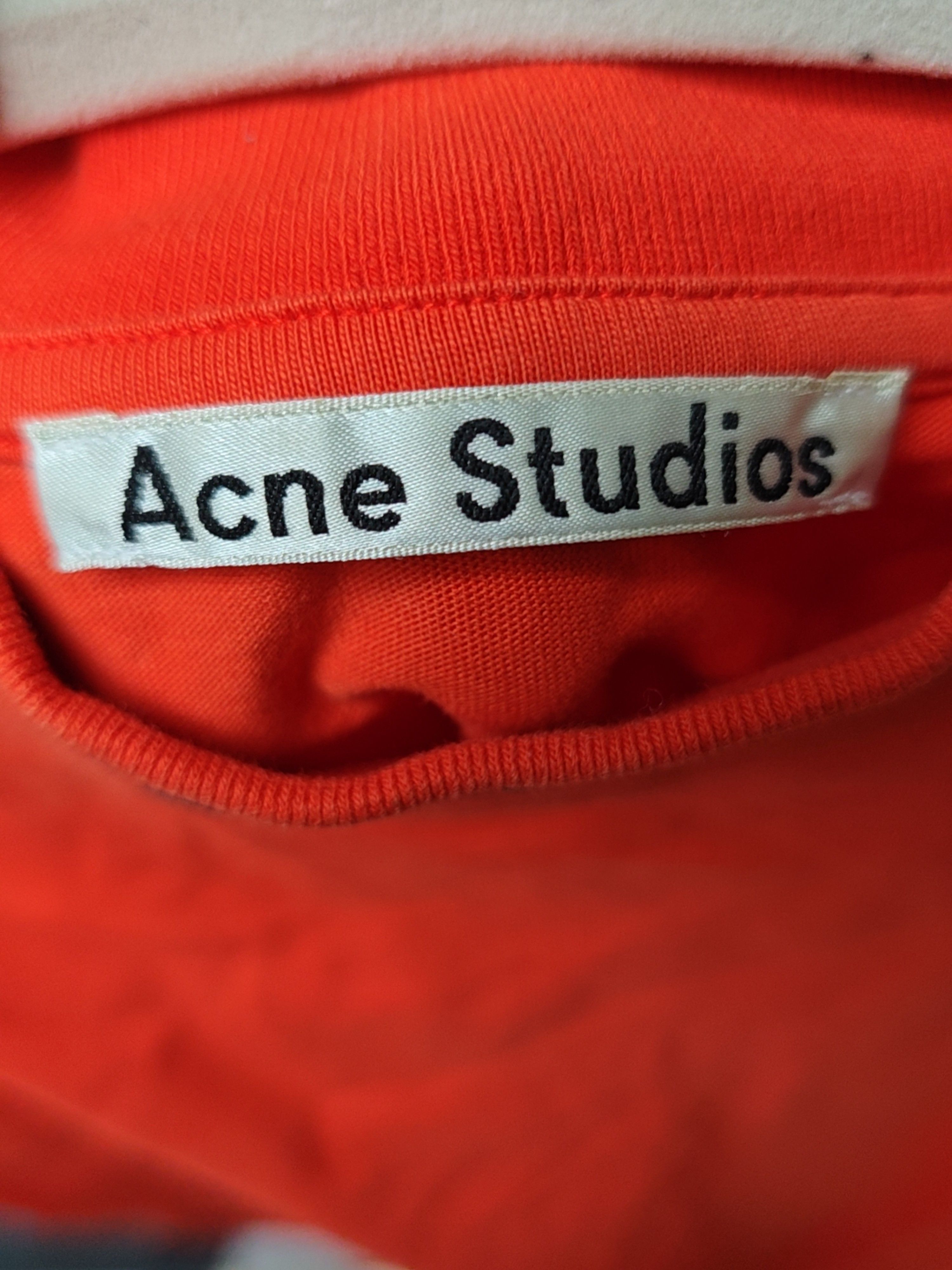 Acne Studios Acne Studios Logo Collar T-Shirt Size XXS Size XXS / US 00 / IT 34 - 3 Thumbnail