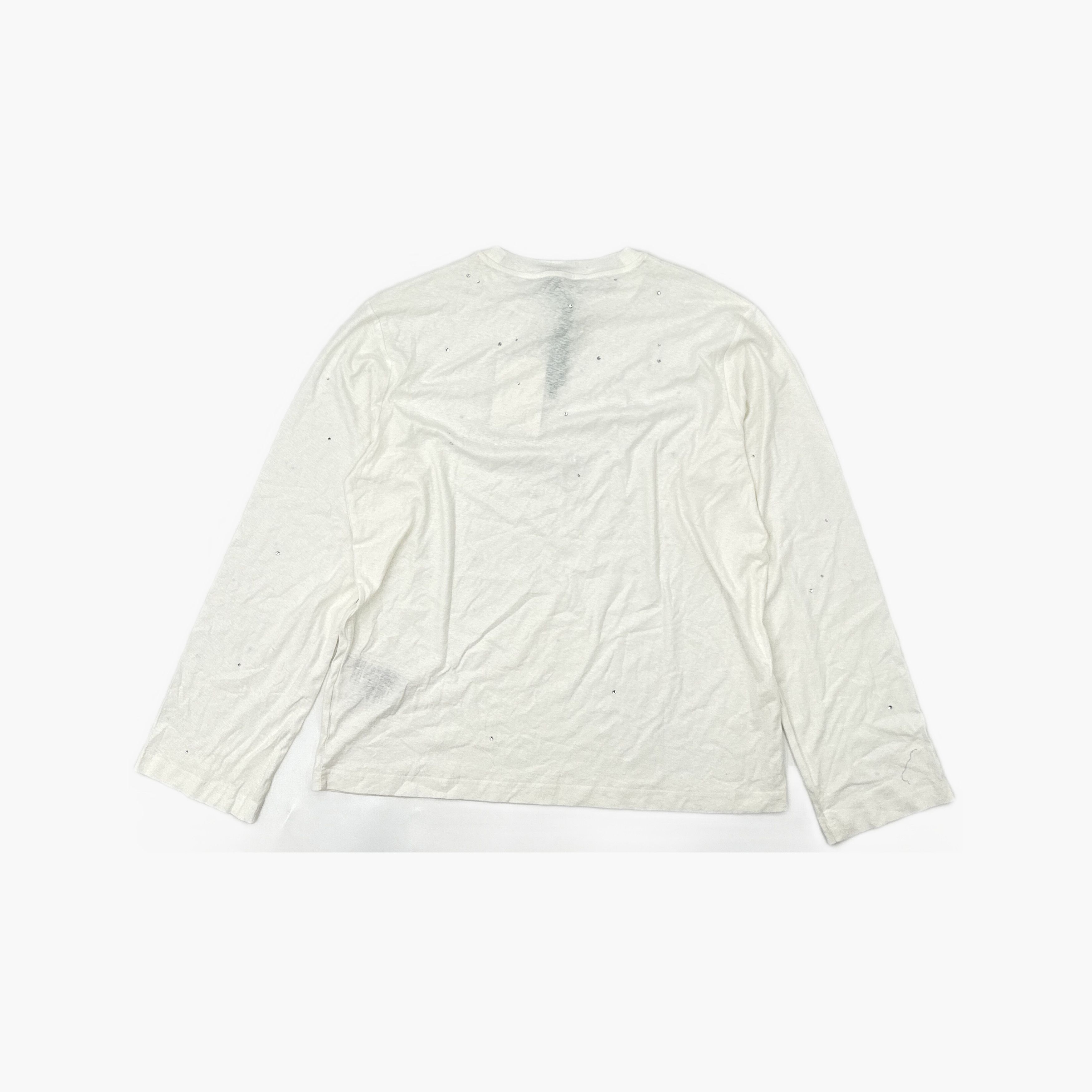Acne Studios Acne Studios 1996 Crystal Long Sleeve T-Shirt Size M Size US M / EU 48-50 / 2 - 2 Thumbnail