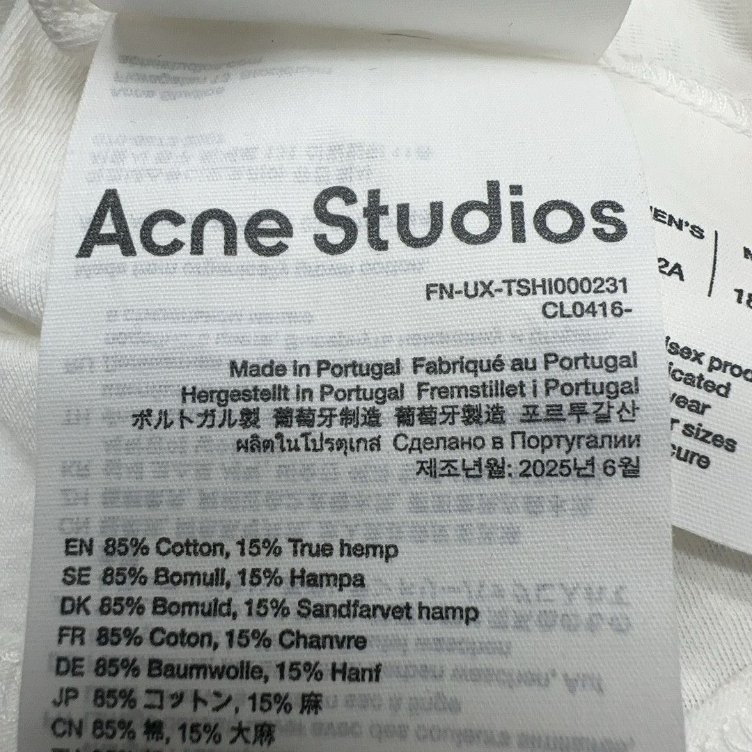 Acne Studios Acne Studios 1996 Crystal Long Sleeve T-Shirt Size M Size US M / EU 48-50 / 2 - 5 Thumbnail