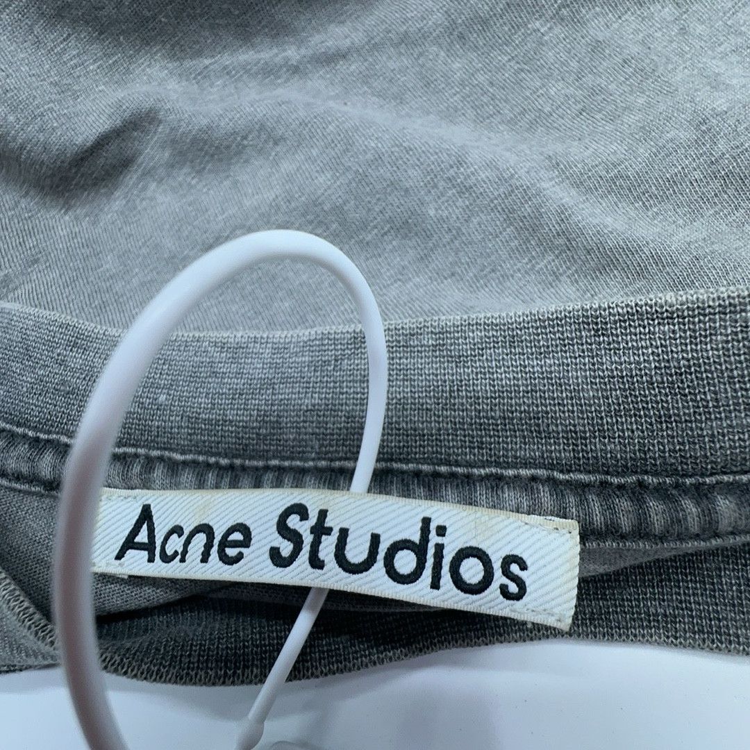 Acne Studios Acne Studios Logo Vintage Wash T-Shirt Size M Size M / US 6-8 / IT 42-44 - 3 Thumbnail