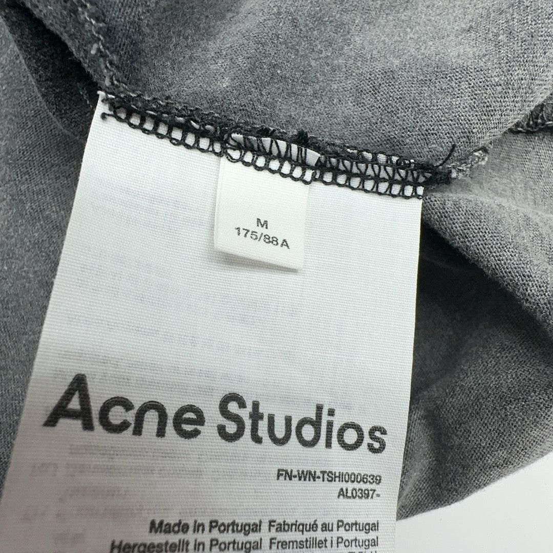 Acne Studios Acne Studios Logo Vintage Wash T-Shirt Size M Size M / US 6-8 / IT 42-44 - 4 Thumbnail
