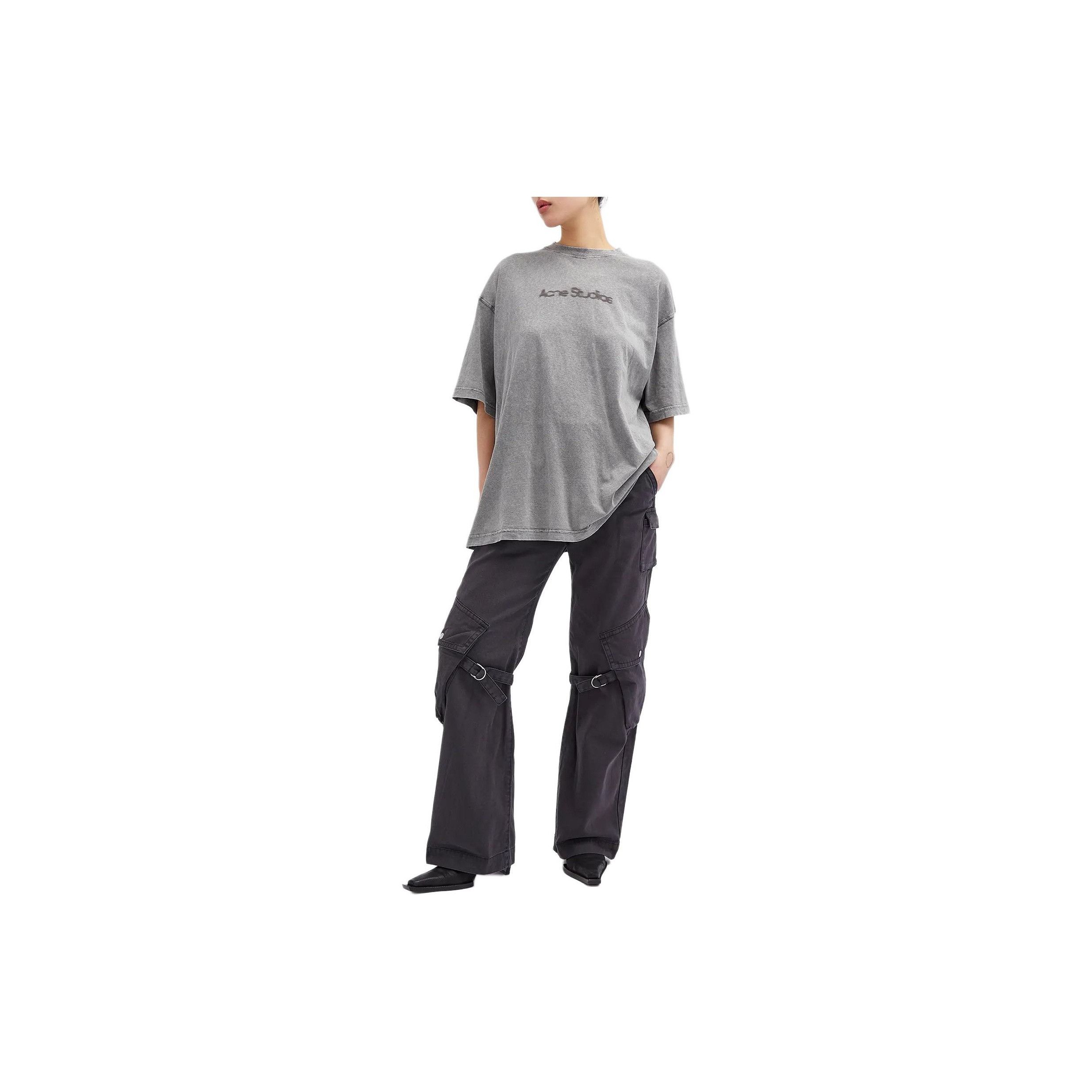 Acne Studios Acne Studios Logo Vintage Wash T-Shirt Size M Size M / US 6-8 / IT 42-44 - 11 Thumbnail