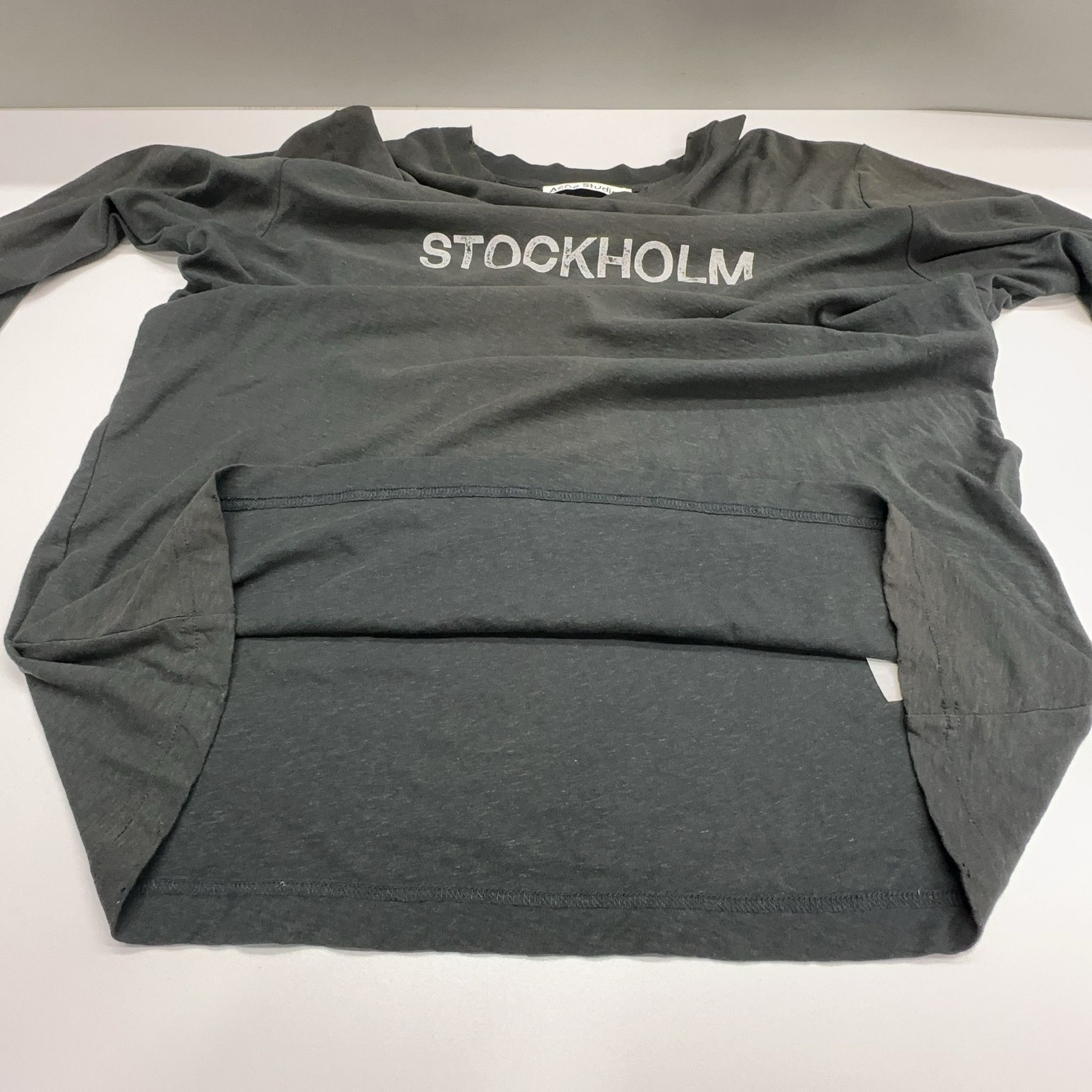 Acne Studios Acne Studios Stockholm 1996 Long Sleeve Tee Size S Size US S / EU 44-46 / 1 - 6 Thumbnail