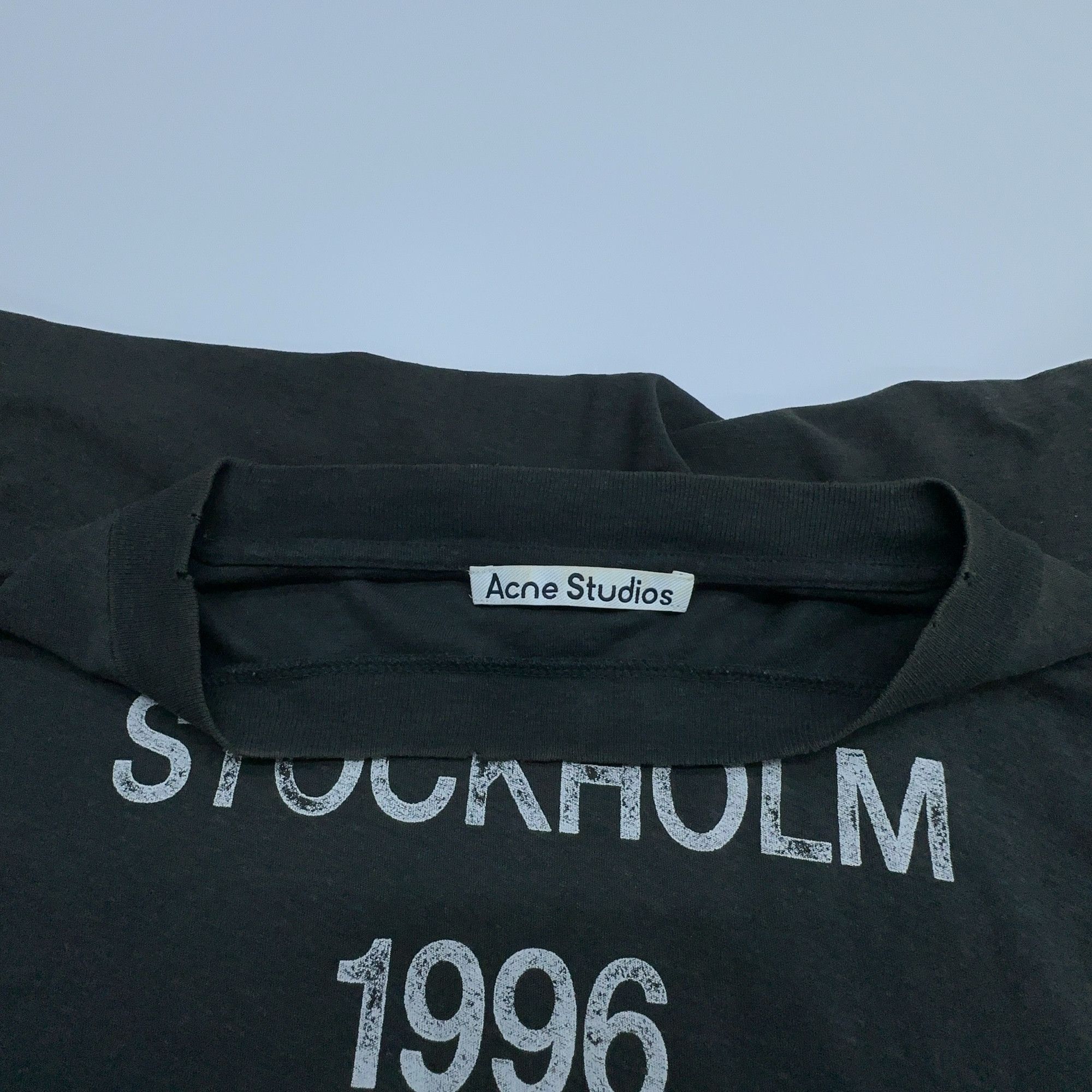 Acne Studios Acne Studios Stockholm 1996 Long Sleeve Tee Size S Size US S / EU 44-46 / 1 - 5 Thumbnail