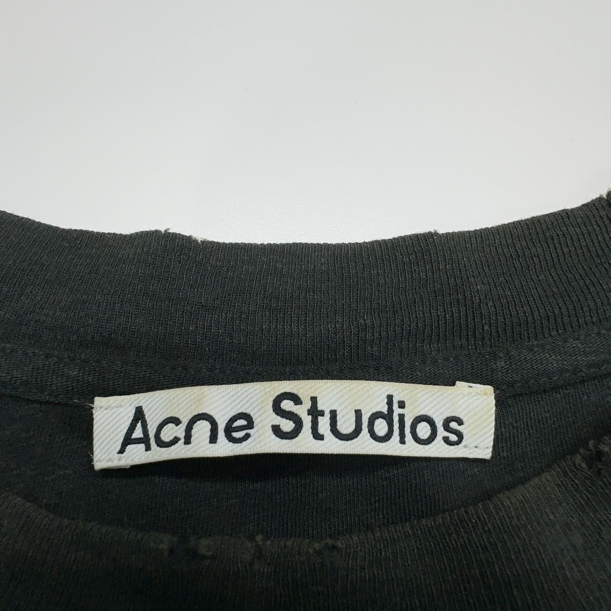 Acne Studios Acne Studios Stockholm 1996 Long Sleeve Tee Size S Size US S / EU 44-46 / 1 - 4 Thumbnail
