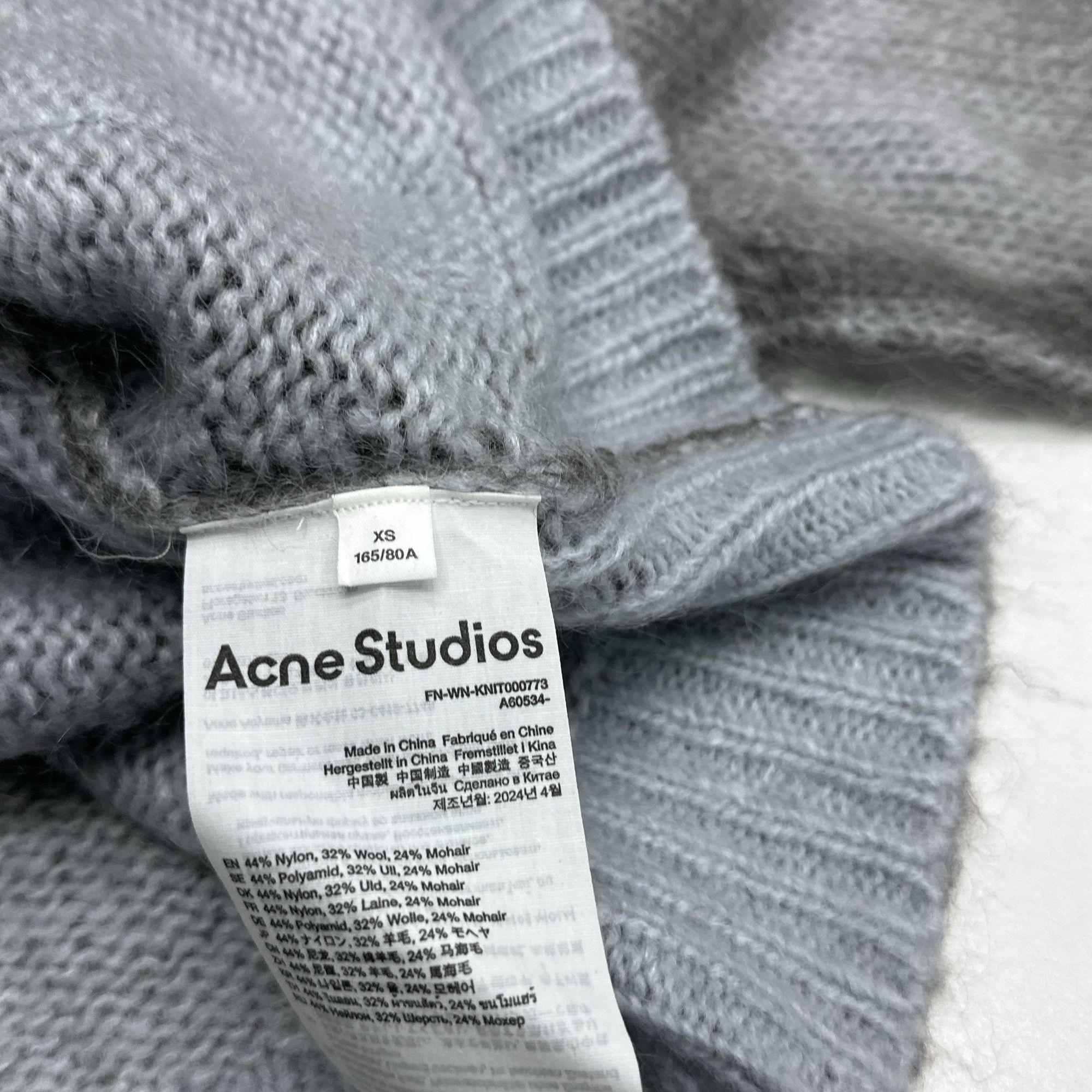 Acne Studios Acne Studios Brushed Mohair Cardigan Size XS Size XS / US 0-2 / IT 36-38 - 5 Thumbnail