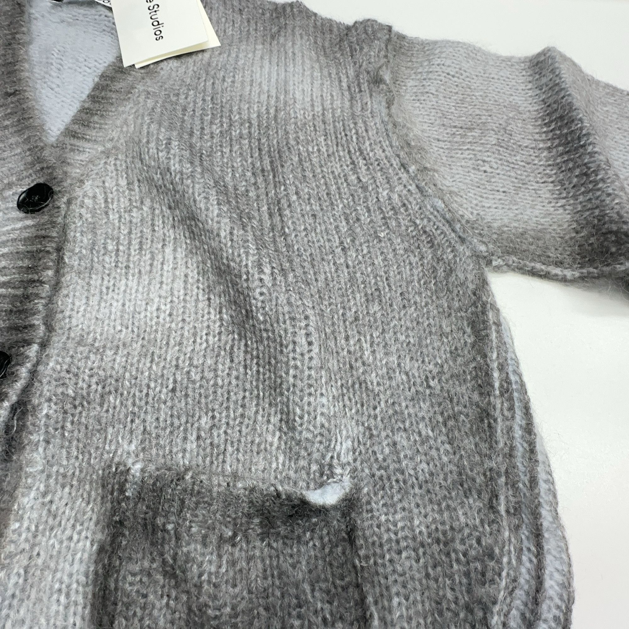 Acne Studios Acne Studios Brushed Mohair Cardigan Size XS Size XS / US 0-2 / IT 36-38 - 6 Thumbnail