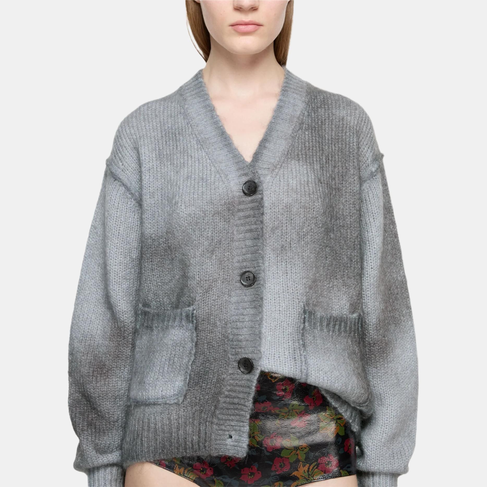 Acne Studios Acne Studios Brushed Mohair Cardigan Size XS Size XS / US 0-2 / IT 36-38 - 8 Thumbnail
